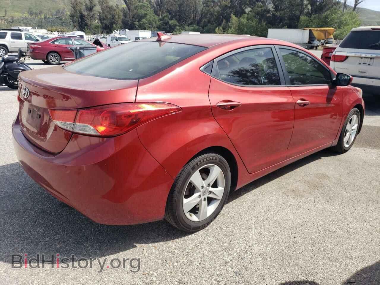 2012 HYUNDAI ELANTRA - VIN: KMHDH4AE3CU280582 - Фото 3