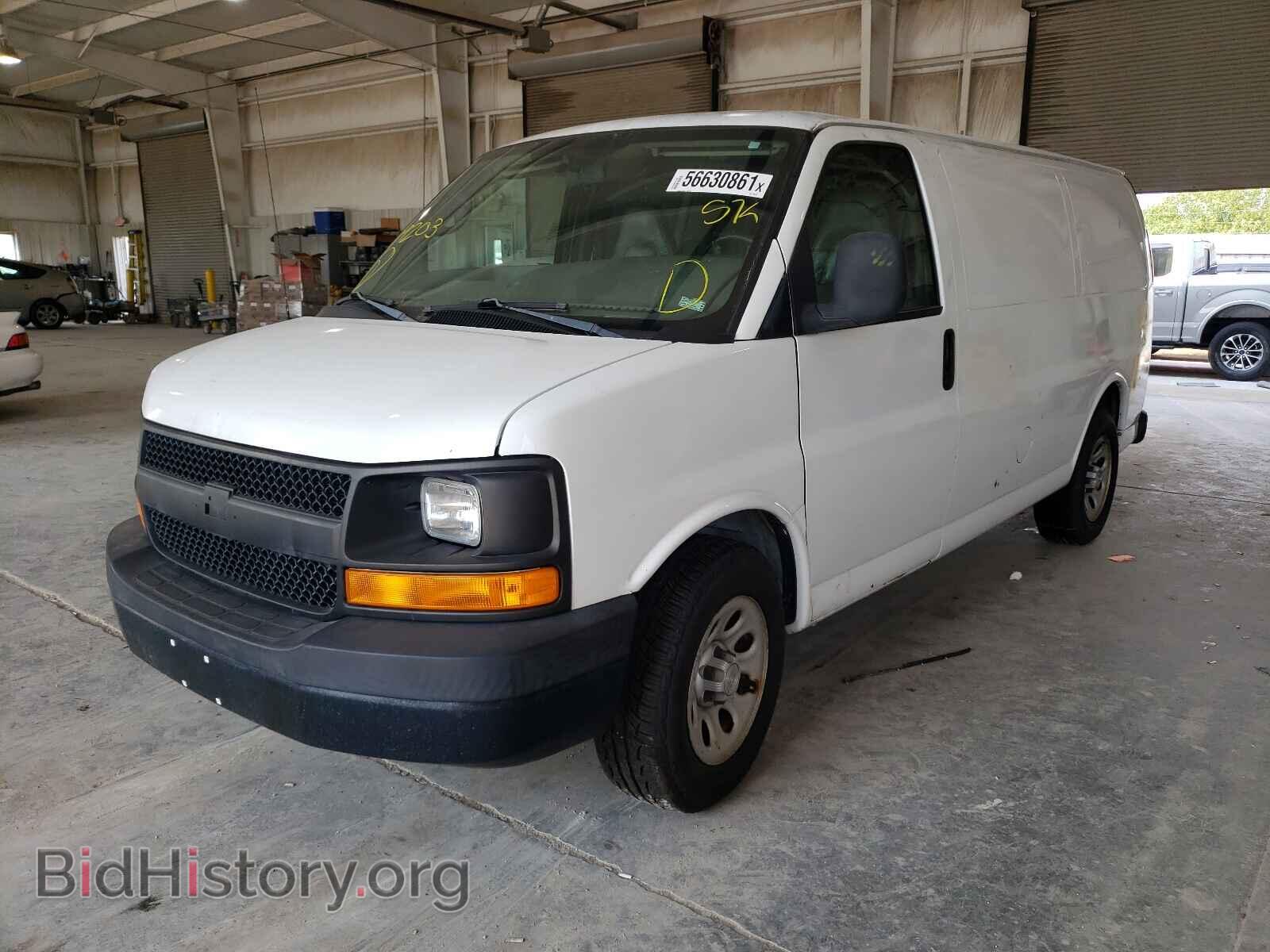 2009 CHEVROLET EXPRESS - VIN: 1GCFG15X891109203 - Фото 2