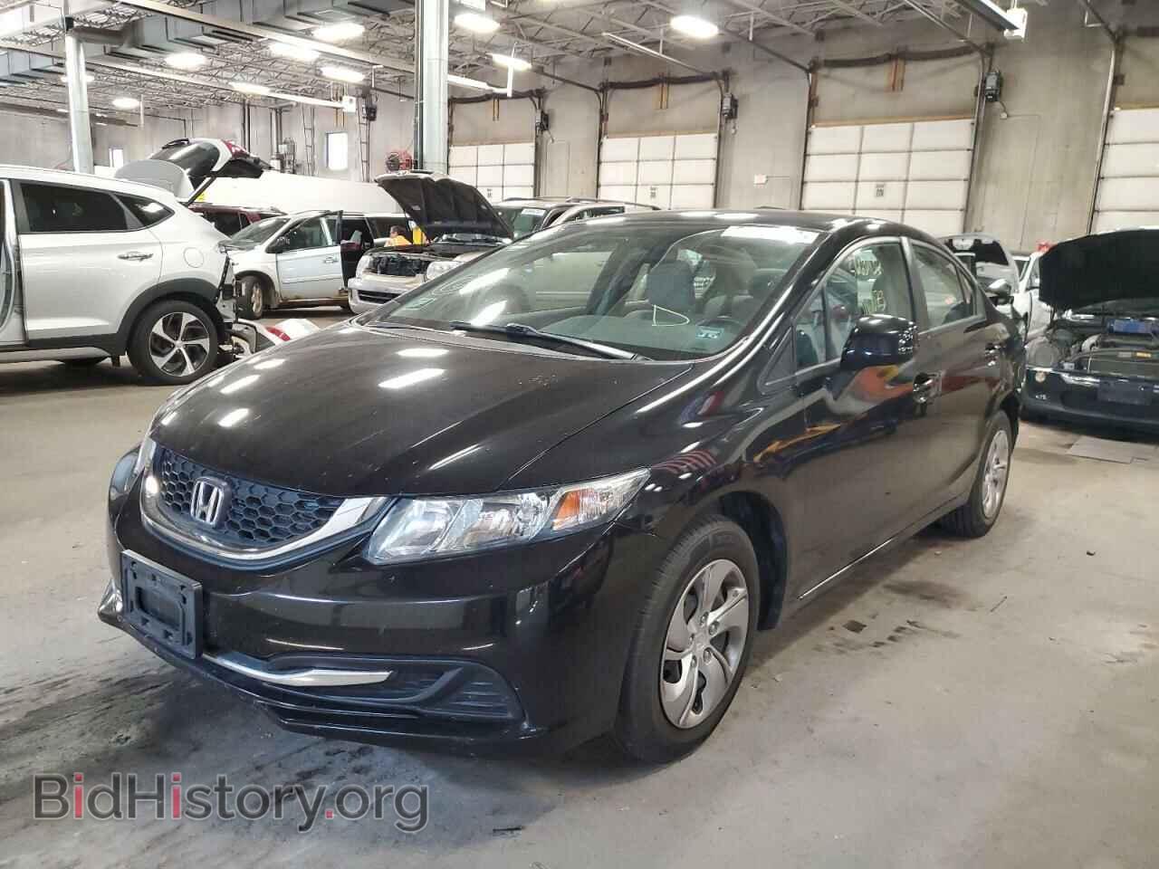 2013 HONDA CIVIC - VIN: 2HGFB2F57DH584659 - Фото 2