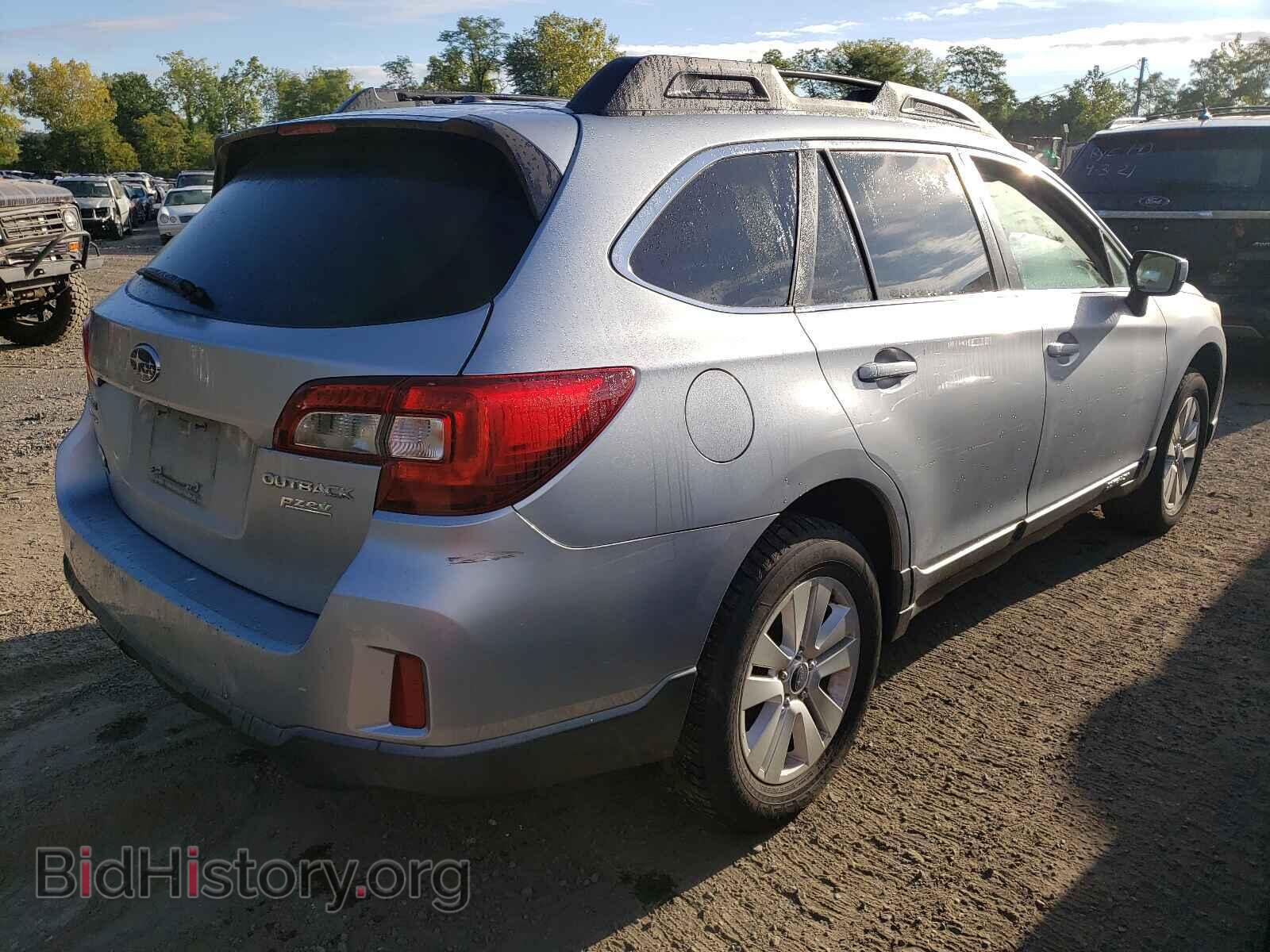 2015 SUBARU OUTBACK - VIN: 4S4BSACC7F3229678 - Фото 4