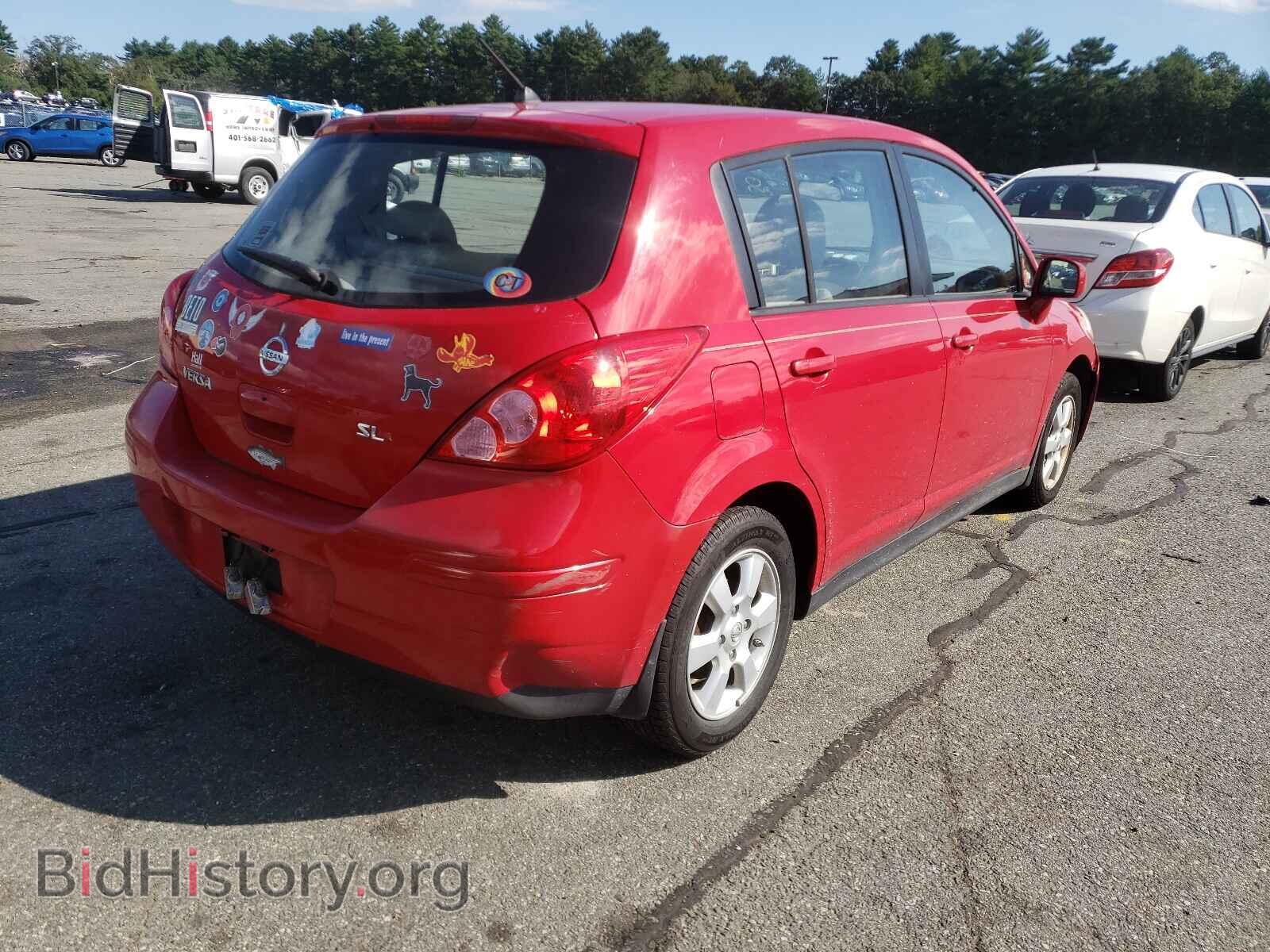 2007 NISSAN VERSA - VIN: 3N1BC13E37L429761 - Фото 4