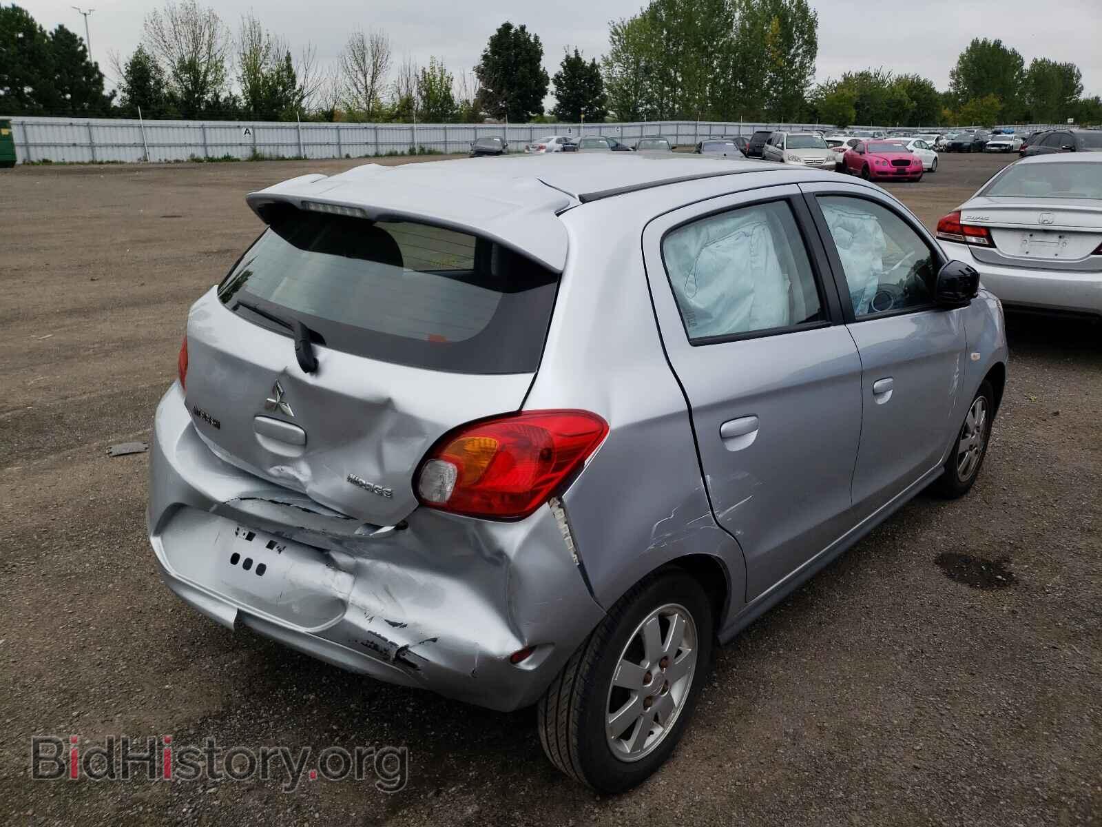 2014 MITSUBISHI MIRAGE - VIN: ML32A4HJ2EH011670 - Фото 4