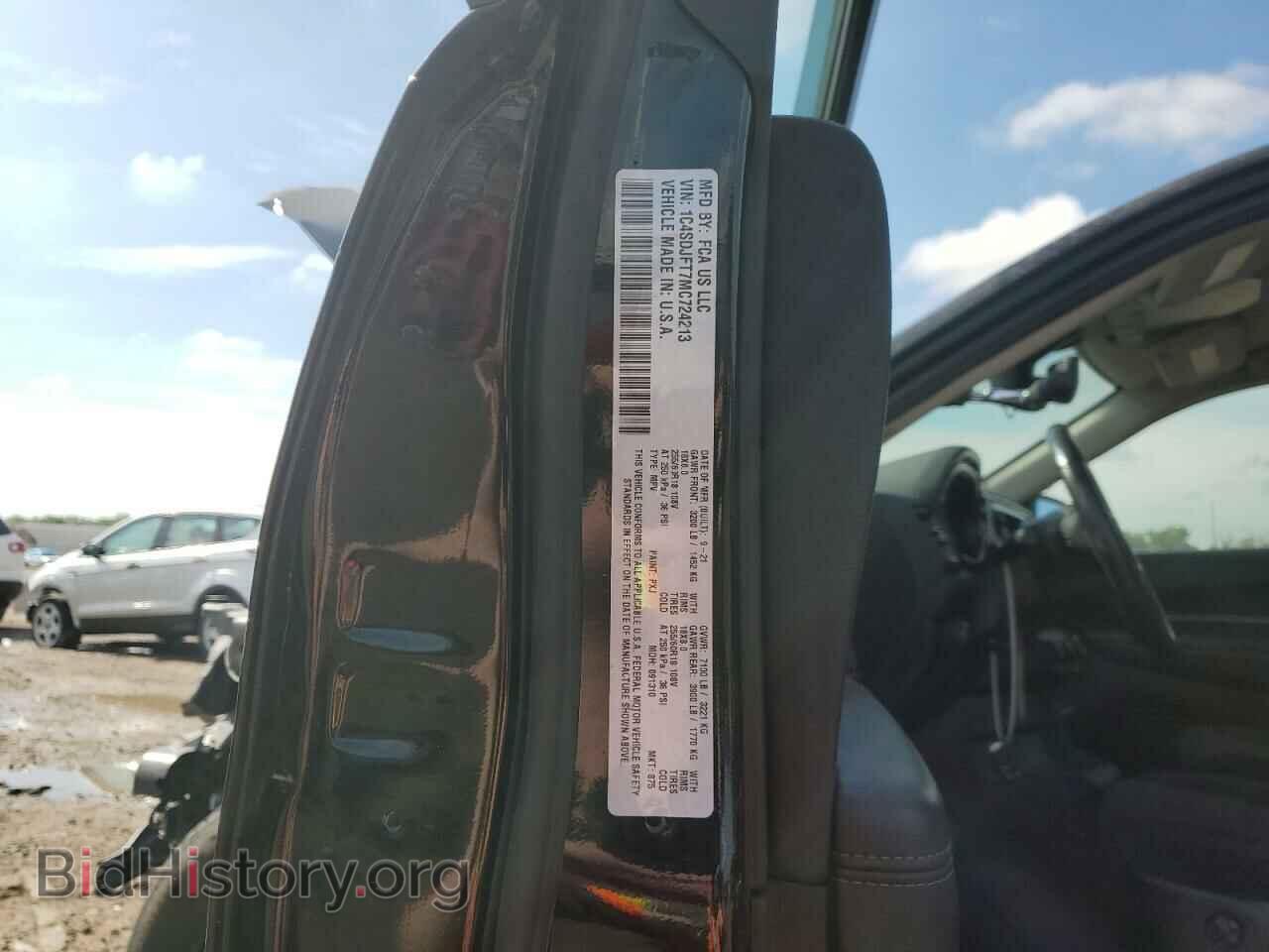2021 DODGE DURANGO - VIN: 1C4SDJFT7MC724213 - Фото 14
