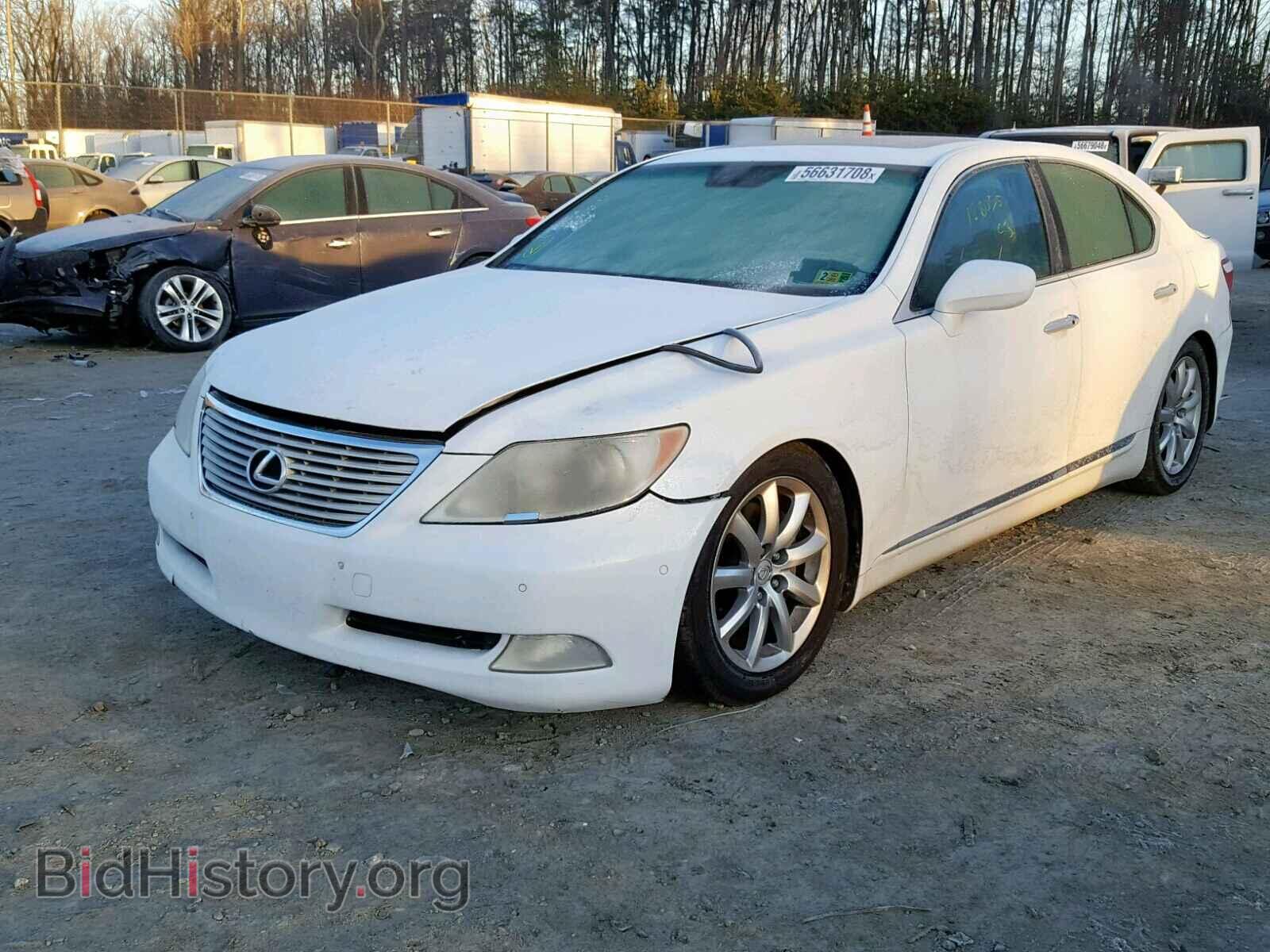 2007 LEXUS LS460 - VIN: JTHBL46F975019662 - Фото 2