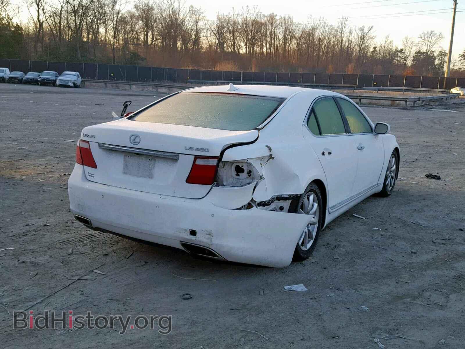 2007 LEXUS LS460 - VIN: JTHBL46F975019662 - Фото 4