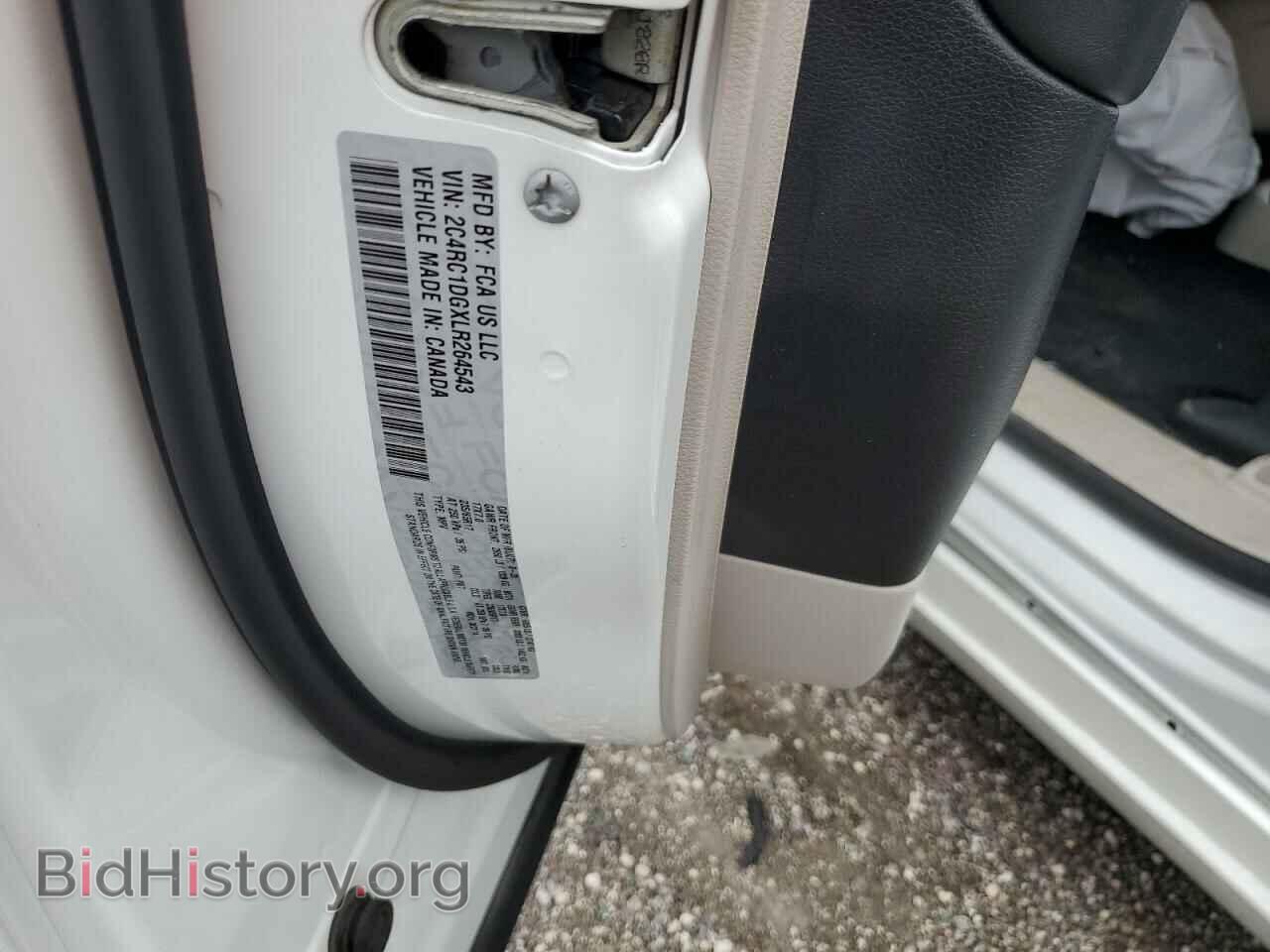 2020 CHRYSLER MINIVAN - VIN: 2C4RC1DGXLR264543 - Фото 12