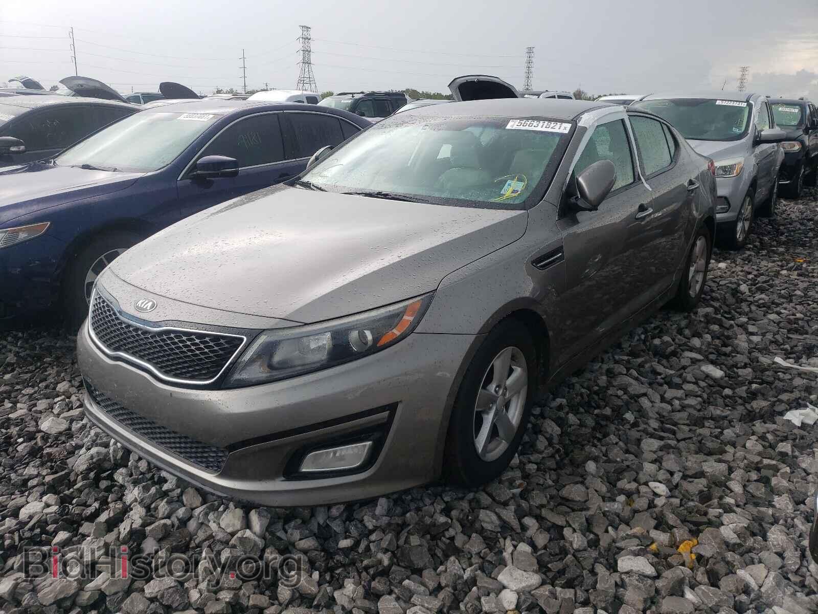 2015 KIA OPTIMA - VIN: 5XXGM4A72FG351151 - Фото 2