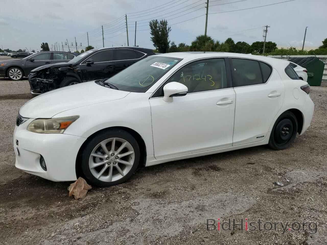 Photo JTHKD5BH3C2112814 - LEXUS CT 200 2012