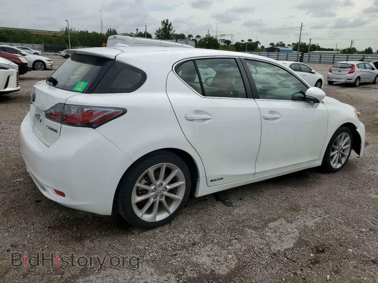 2012 LEXUS CT 200 - VIN: JTHKD5BH3C2112814 - Фото 3