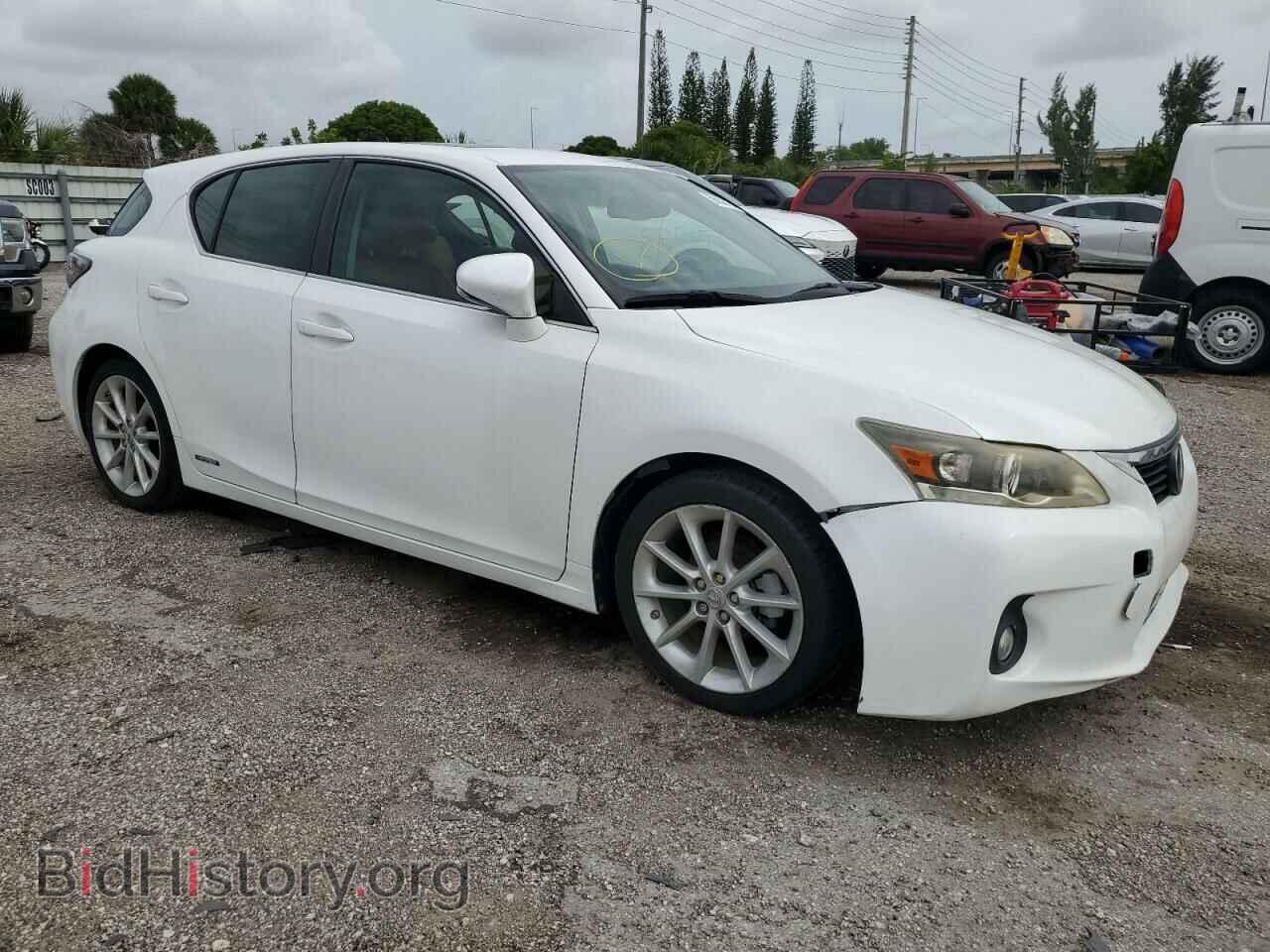 2012 LEXUS CT 200 - VIN: JTHKD5BH3C2112814 - Фото 4