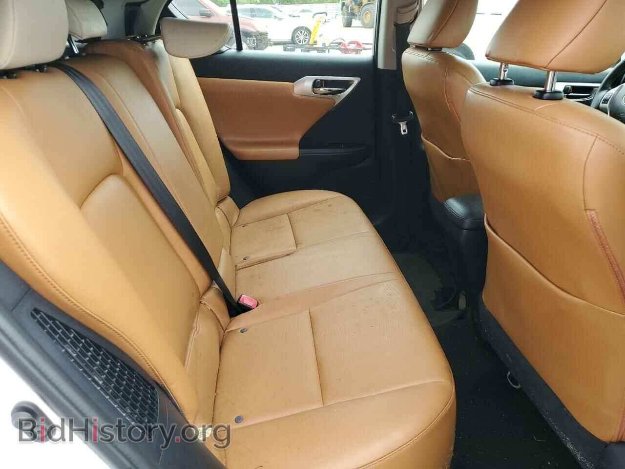 2012 LEXUS CT 200 - VIN: JTHKD5BH3C2112814 - Фото 10