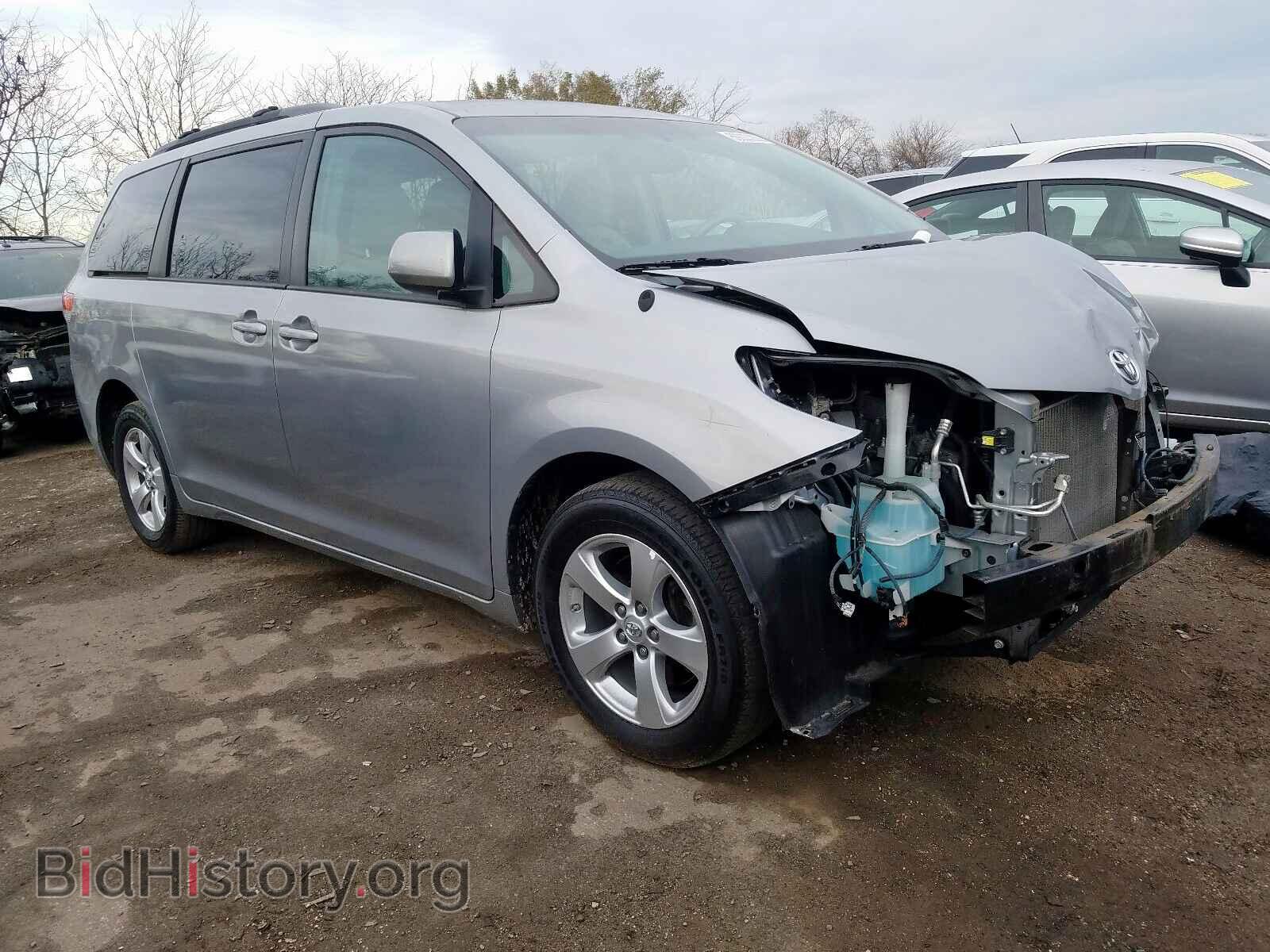 Фотография 5TDKK3DCXES482375 - TOYOTA SIENNA LE 2014