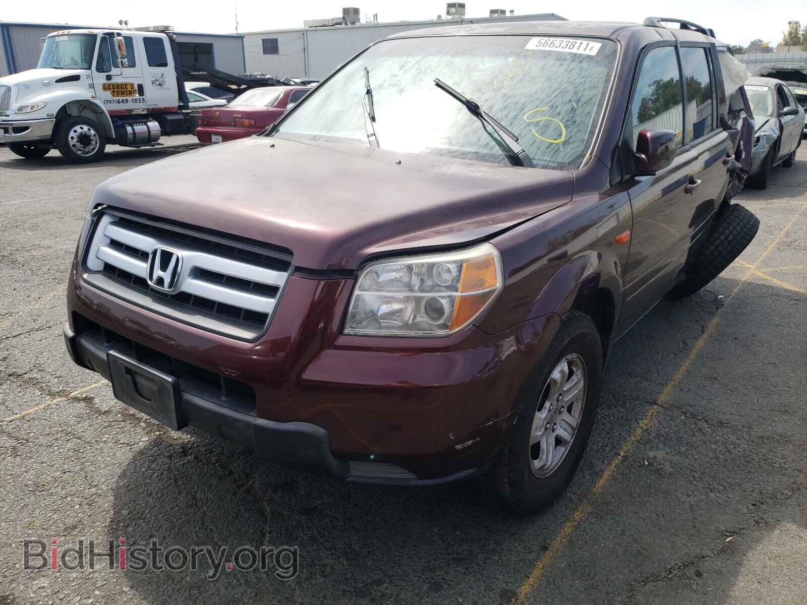 2008 HONDA PILOT - VIN: 5FNYF18268B029500 - Фото 2