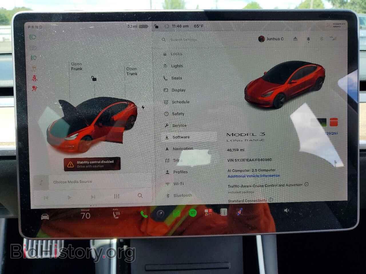 2018 TESLA MODEL 3 - VIN: 5YJ3E1EA4JF040980 - Photo 9