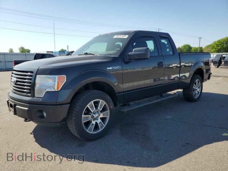 2014 Ford F-150 Super Cab (VIN 1FTFX1EF2EFC72126) — фото 1 из 14, Copart, повреждение: задняя часть
