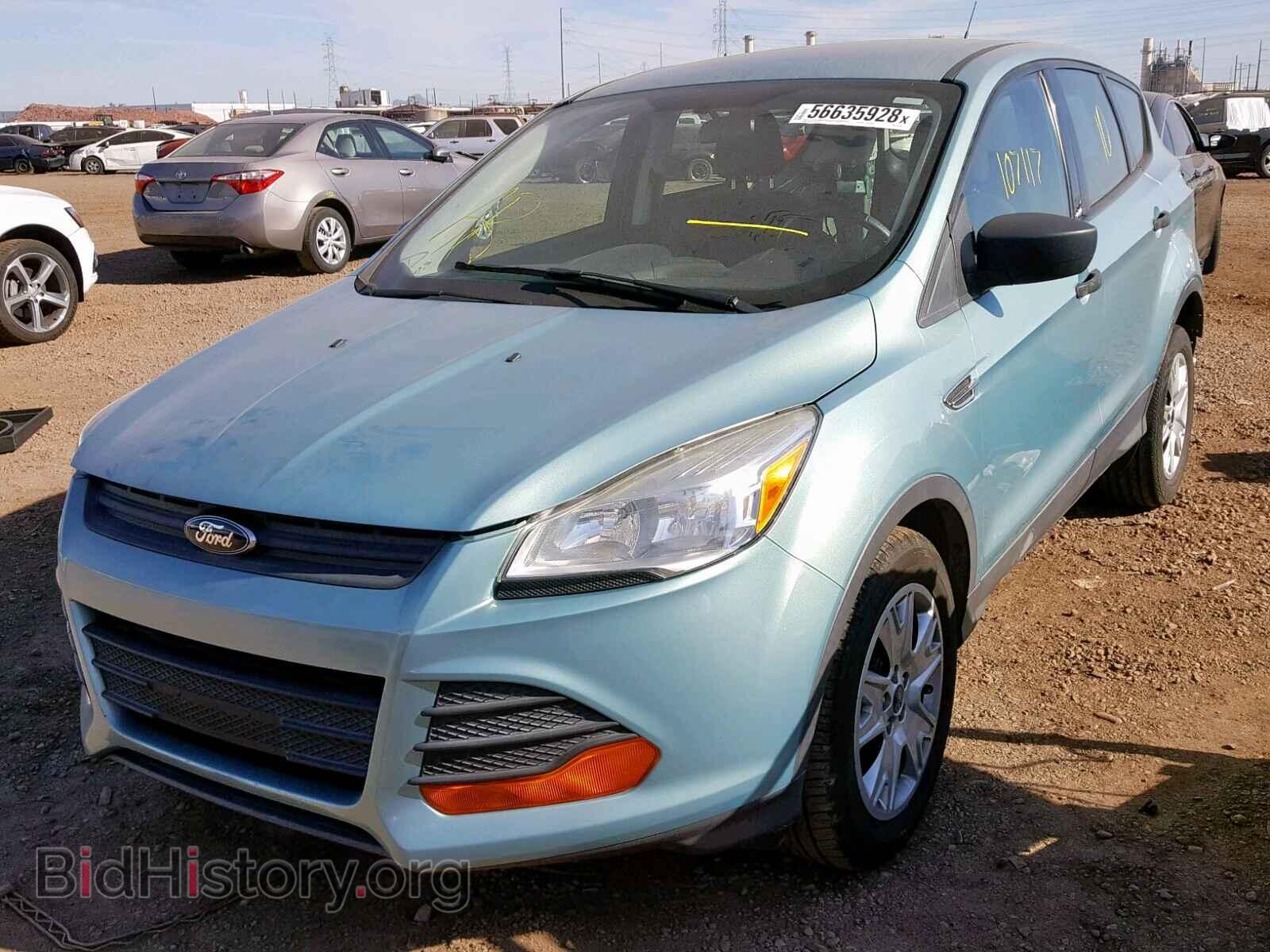 2013 FORD ESCAPE S - VIN: 1FMCU0F78DUB31600 - Фото 2