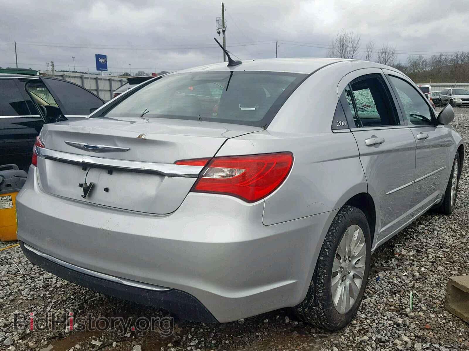 2012 CHRYSLER 200 - VIN: 1C3CCBAB1CN248494 - Фото 4