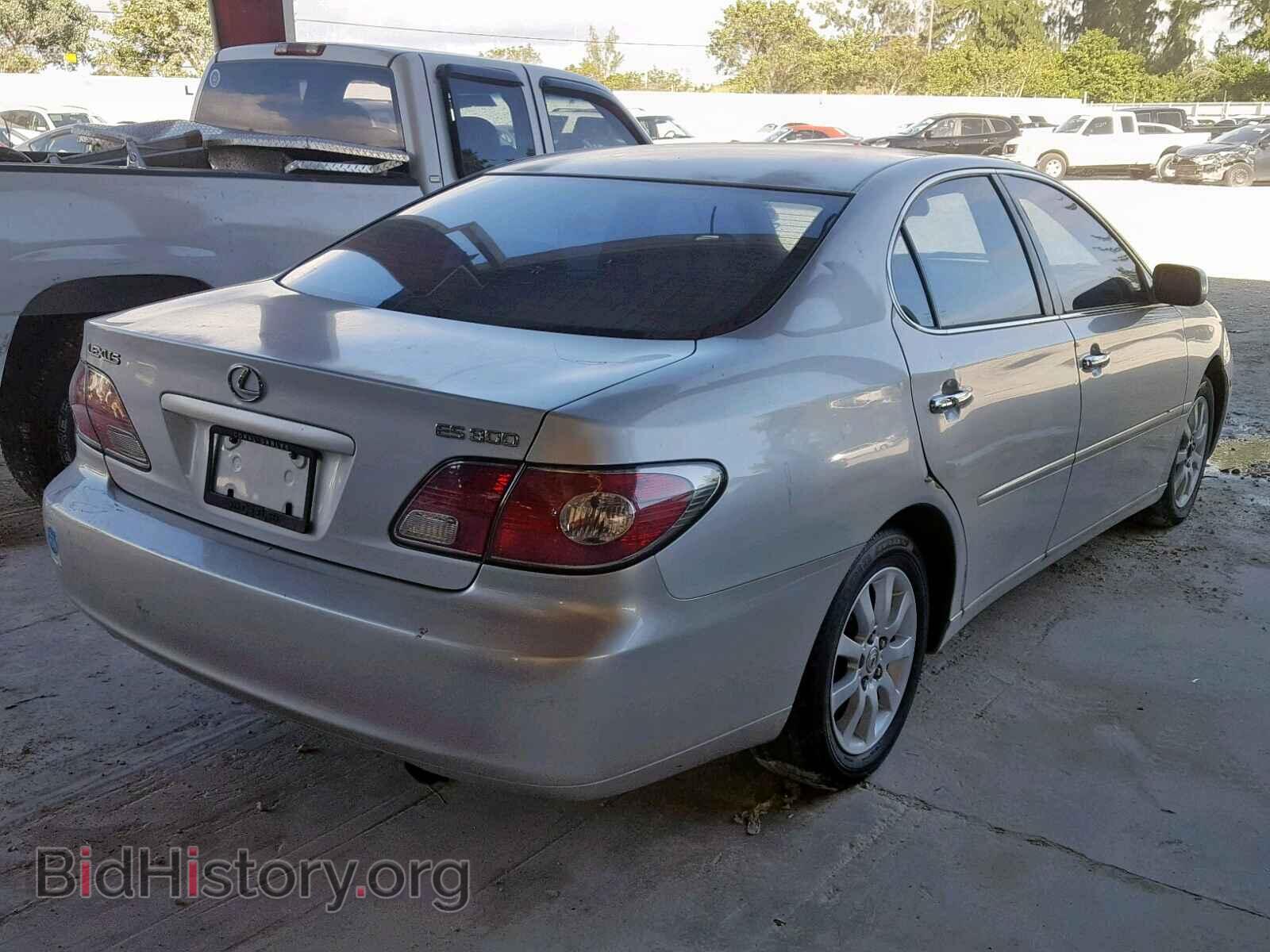 2003 LEXUS ES300 - VIN: JTHBF30GX30104388 - Фото 4