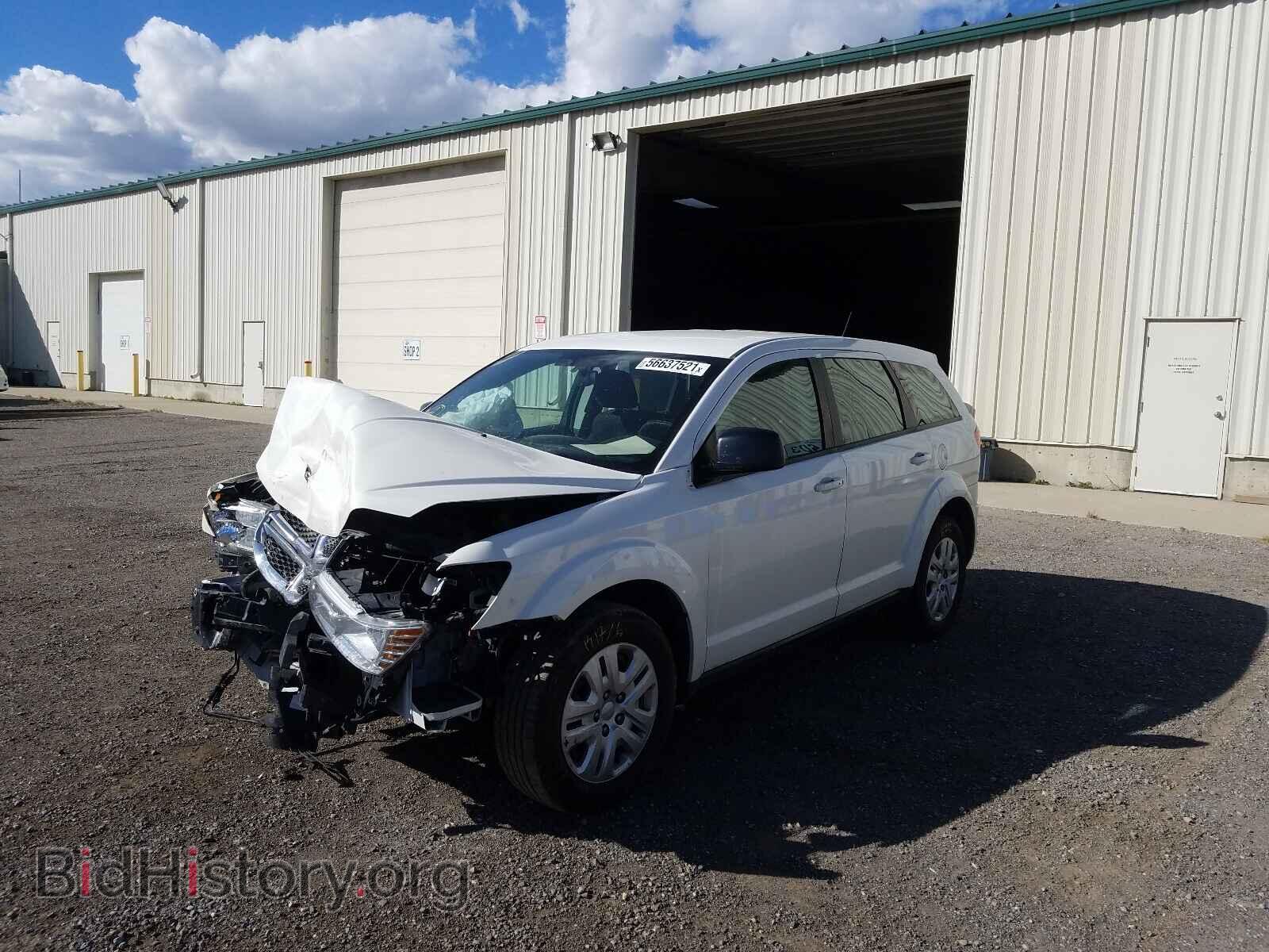 2016 DODGE JOURNEY - VIN: 3C4PDCAB2GT185119 - Фото 2