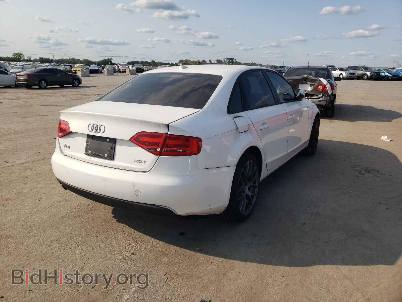 2011 AUDI A4 - VIN: WAUAFAFL8BN048827 - Фото 4