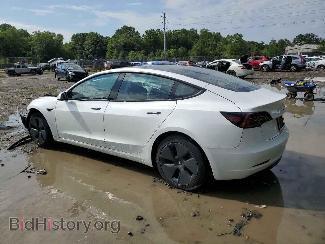 2022 TESLA MODEL 3 - VIN: 5YJ3E1EB4NF334863 - Фото 2