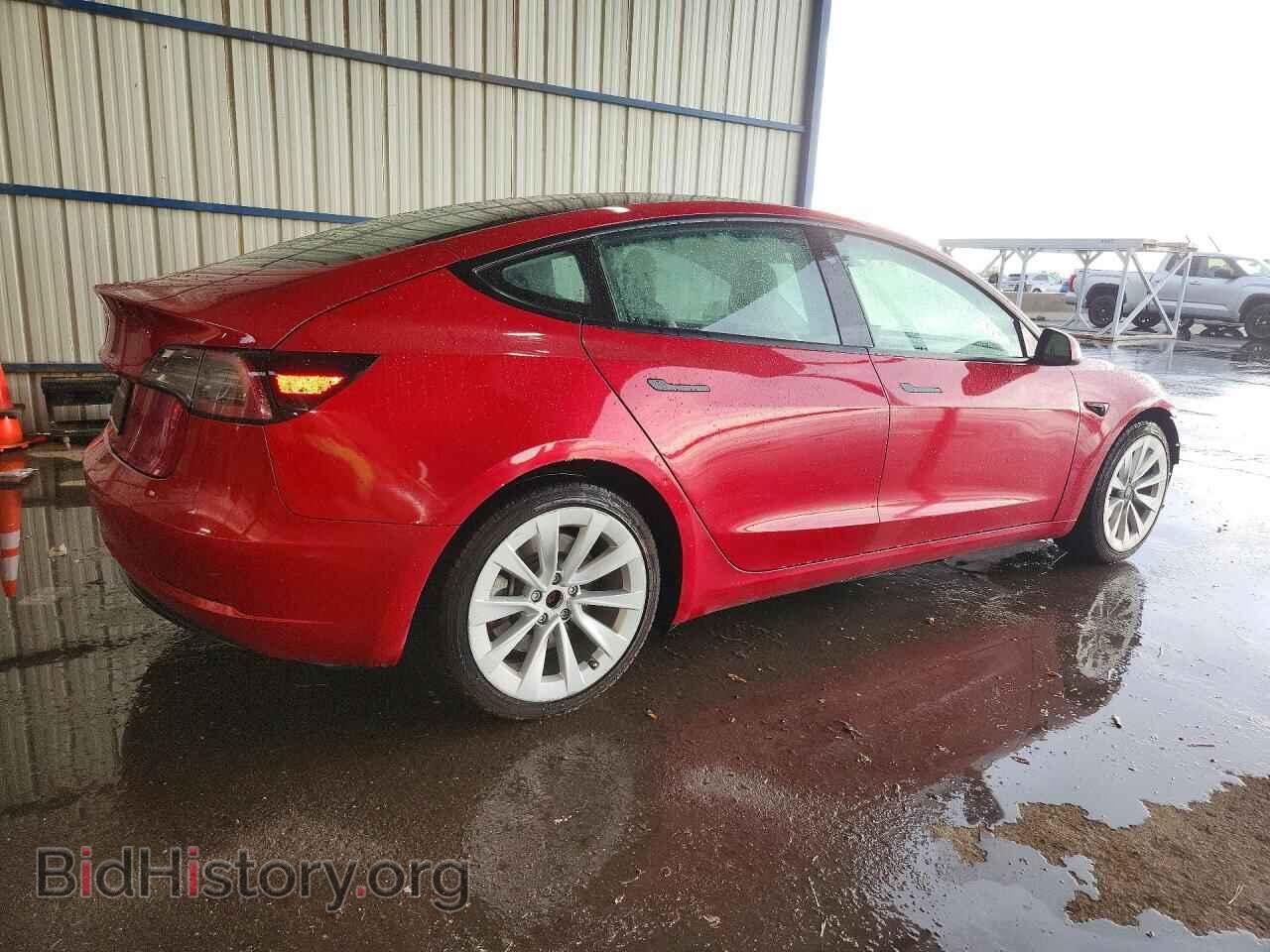 2022 TESLA MODEL 3 - VIN: 5YJ3E1EAXNF371567 - Фото 3