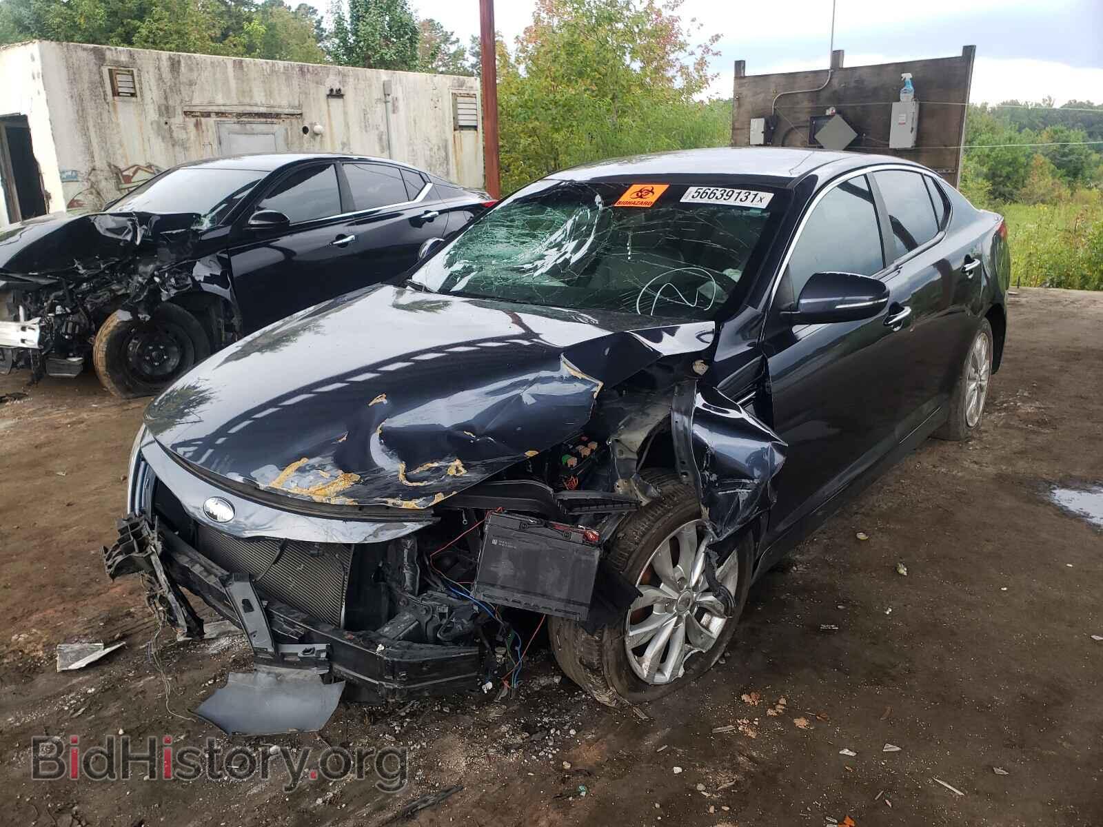 2015 KIA OPTIMA - VIN: 5XXGN4A75FG365963 - Фото 2