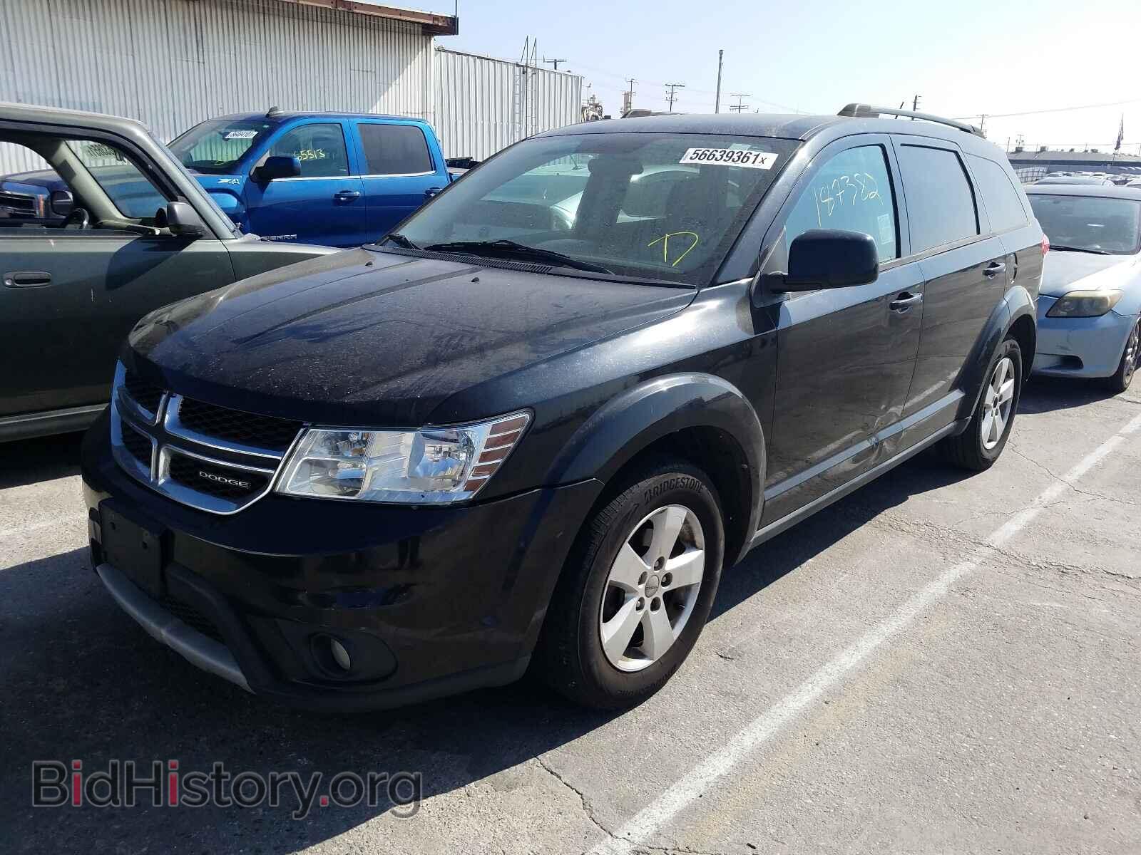 2012 DODGE JOURNEY - VIN: 3C4PDCBG9CT187146 - Фото 2