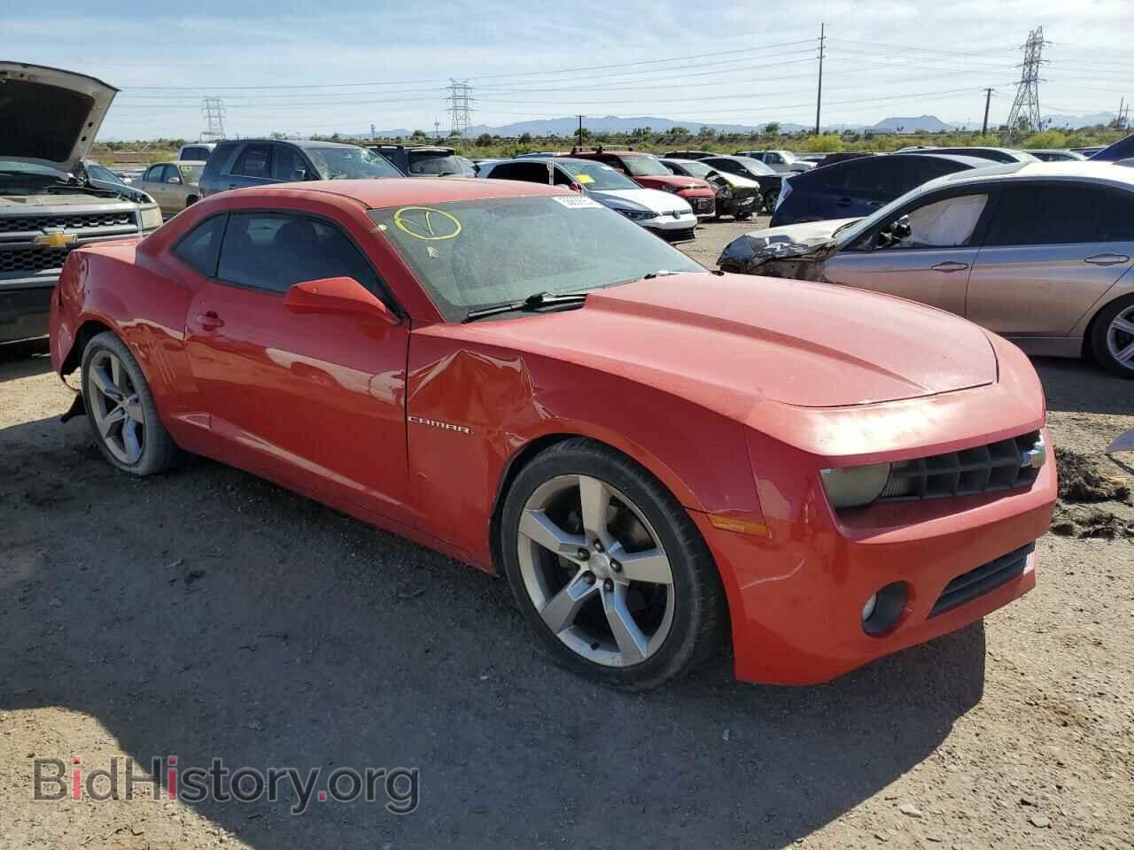 2012 CHEVROLET CAMARO - VIN: 2G1FA1E39C9197043 - Фото 4