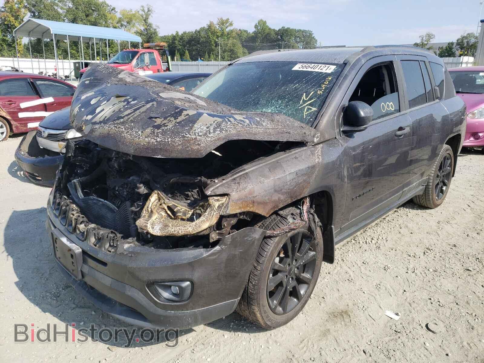 2015 JEEP COMPASS - VIN: 1C4NJCBA4FD281134 - Фото 2