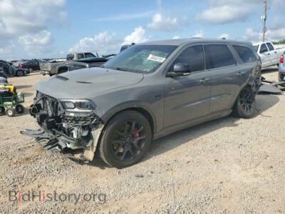 2021 Dodge DURANGO SRT 392, серый — VIN 1C4SDJGJ1MC845459, Copart