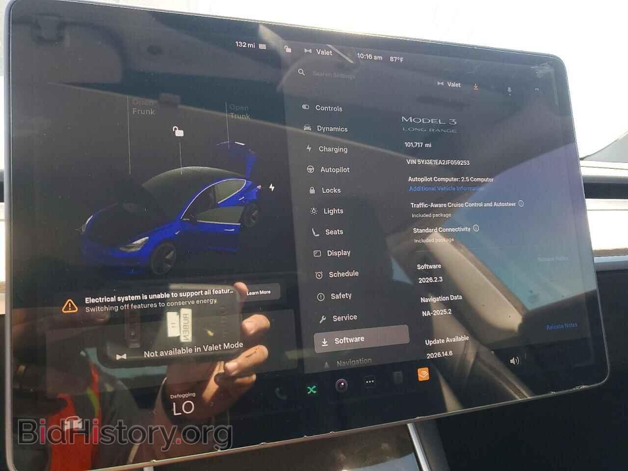 2018 TESLA MDL 3 STD - VIN: 5YJ3E1EA2JF059253 - Photo 9