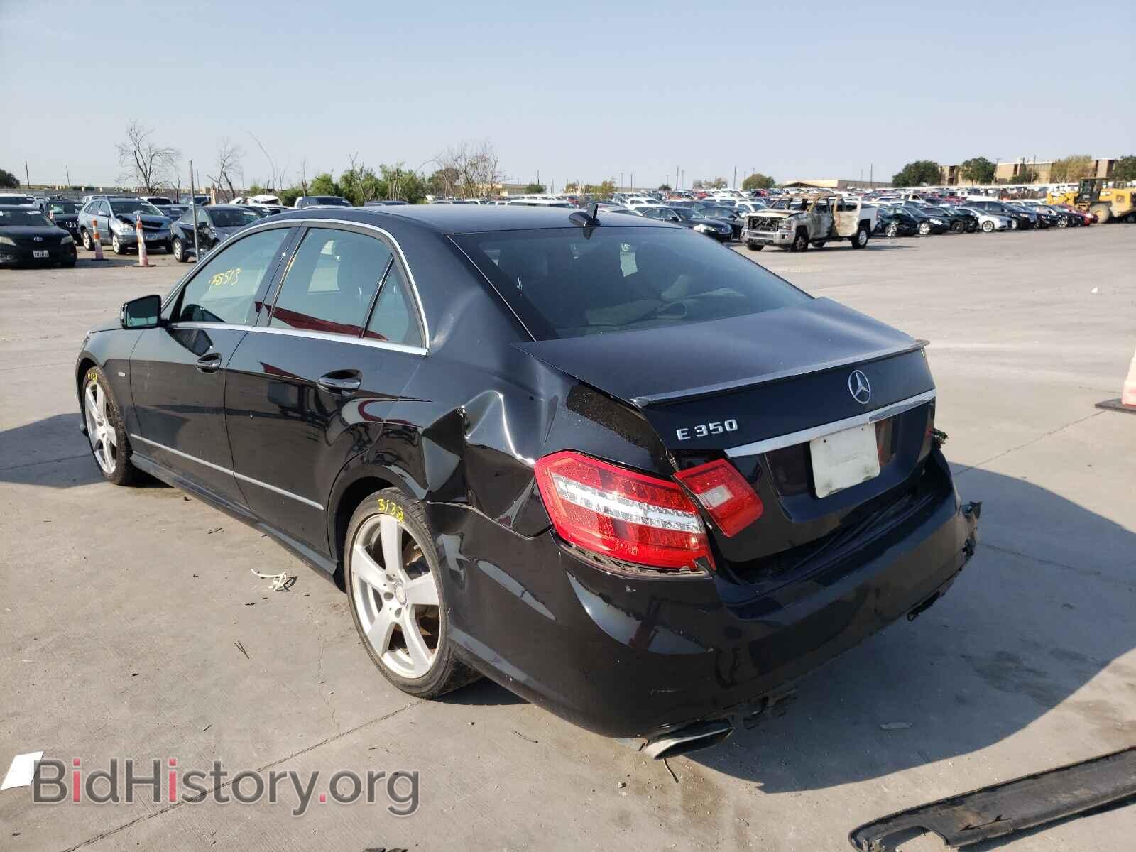 2012 MERCEDES-BENZ E-CLASS - VIN: WDDHF5KB0CA659603 - Фото 3