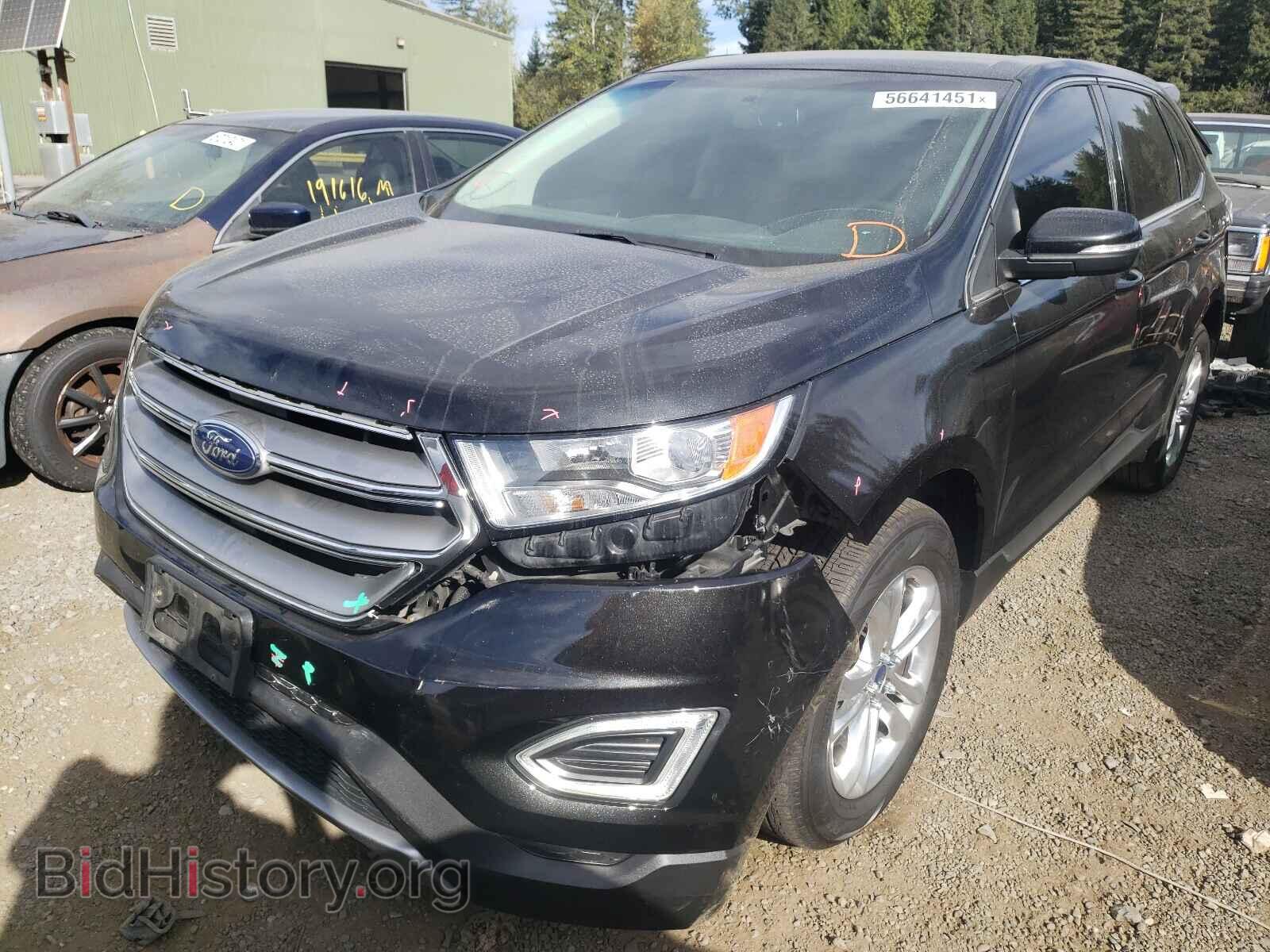 2015 FORD EDGE - VIN: 2FMTK4J84FBB55267 - Фото 2