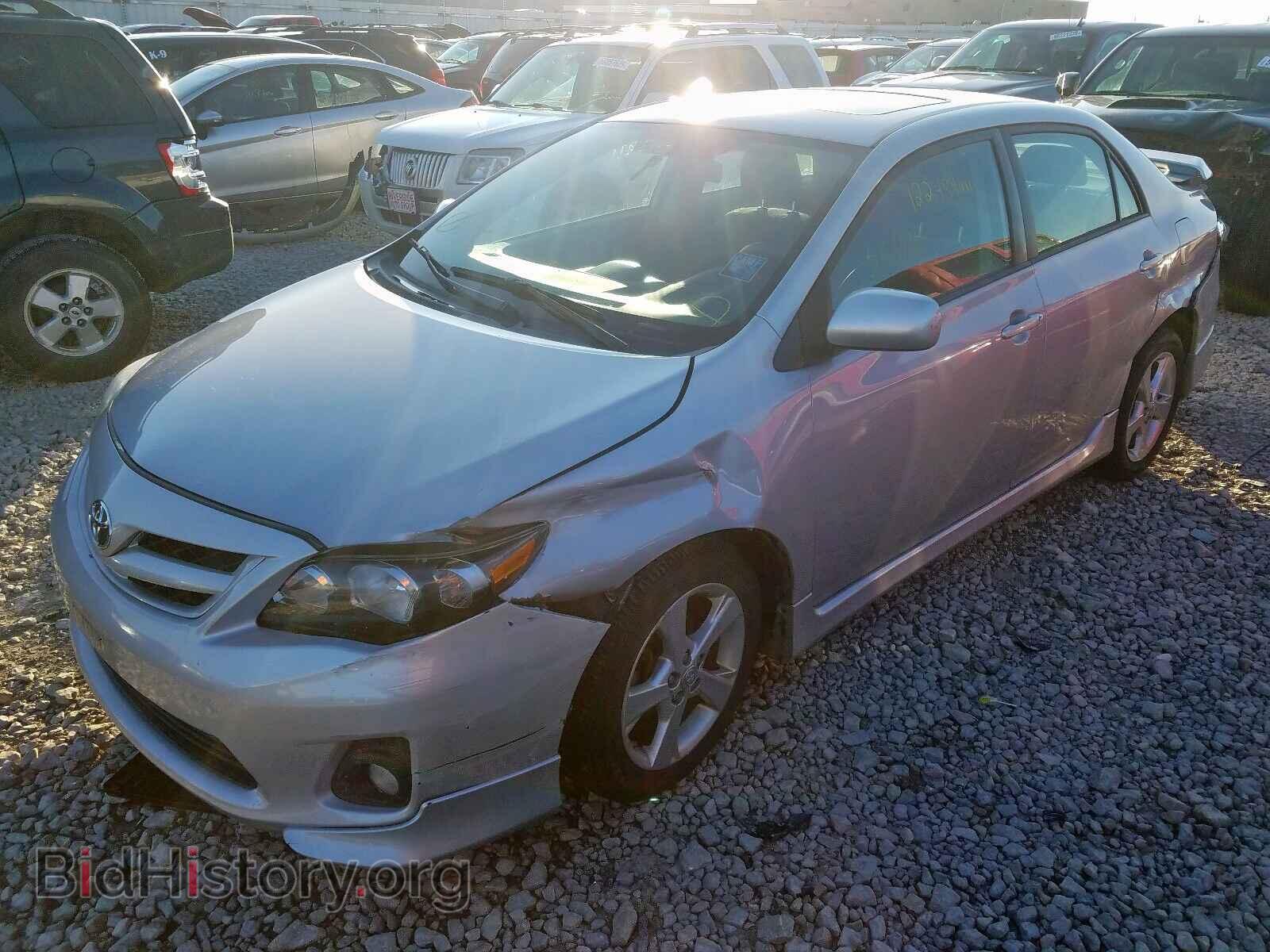 2012 TOYOTA COROLLA BA - VIN: 2T1BU4EE7CC902552 - Фото 2