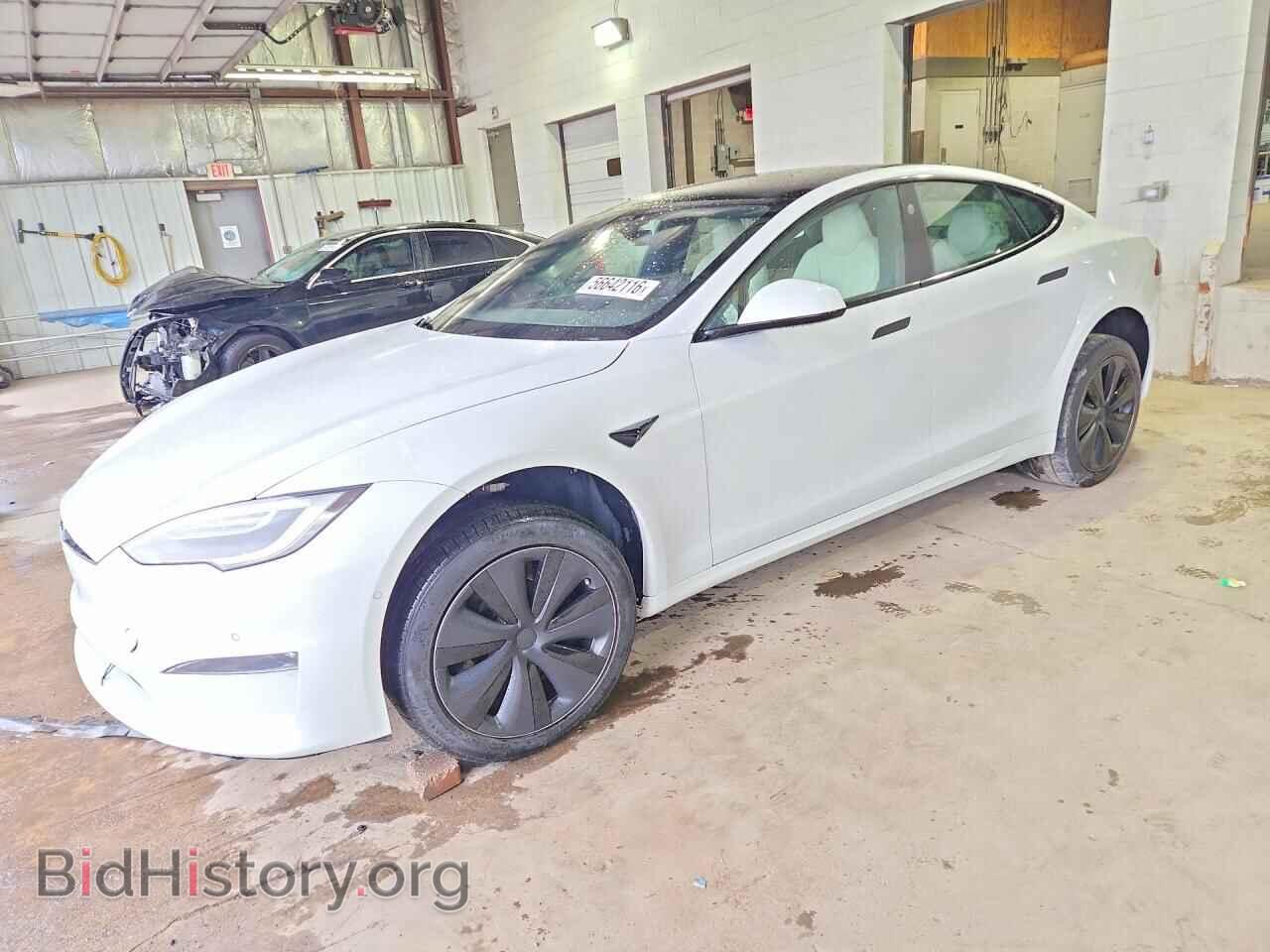 Photo 5YJSA1E54MF443761 - TESLA MODEL S 2021