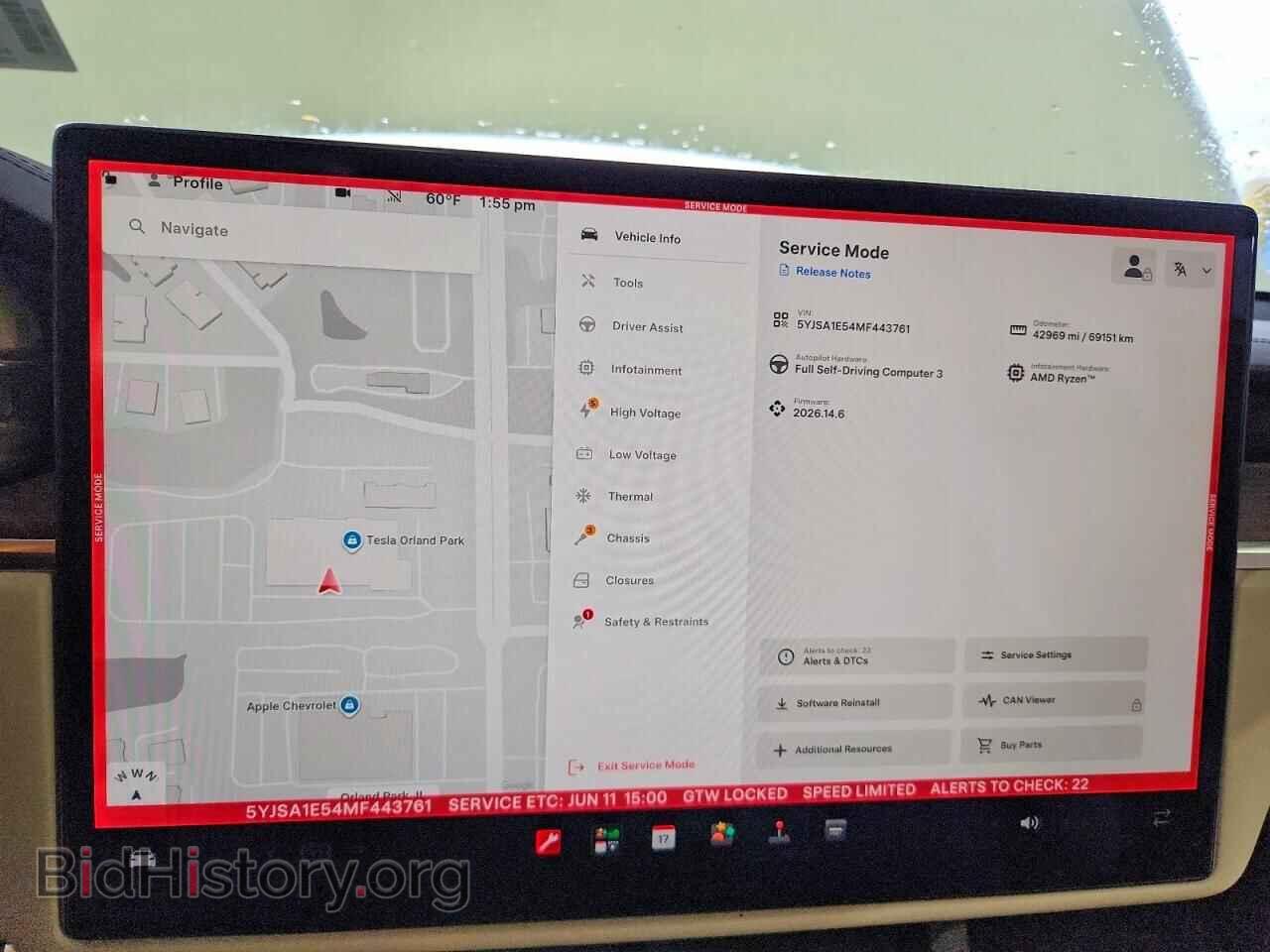 2021 TESLA MODEL S - VIN: 5YJSA1E54MF443761 - Photo 9