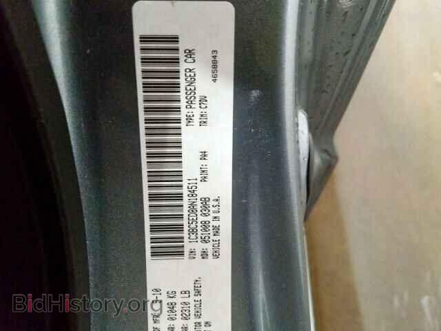 2010 CHRYSLER SEBRING - VIN: 1C3BC5ED8AN184511 - Фото 10