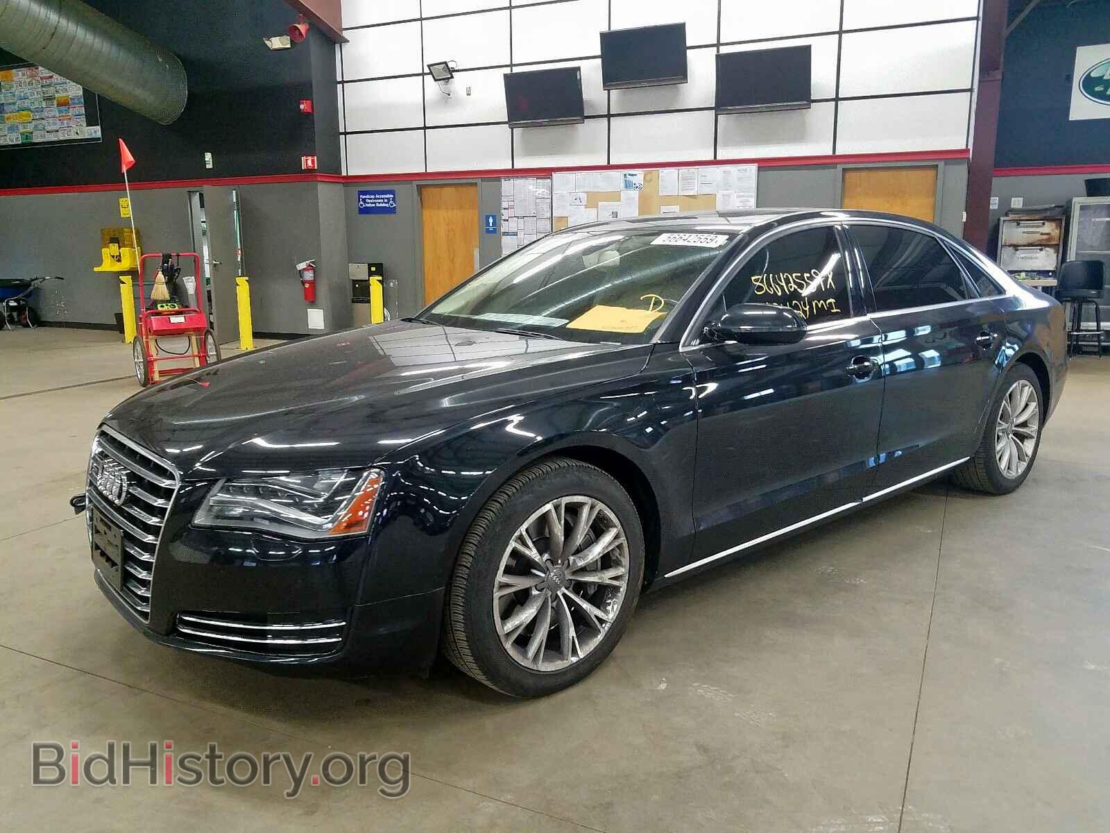 2012 AUDI A8 - VIN: WAURVAFD6CN021528 - Фото 2