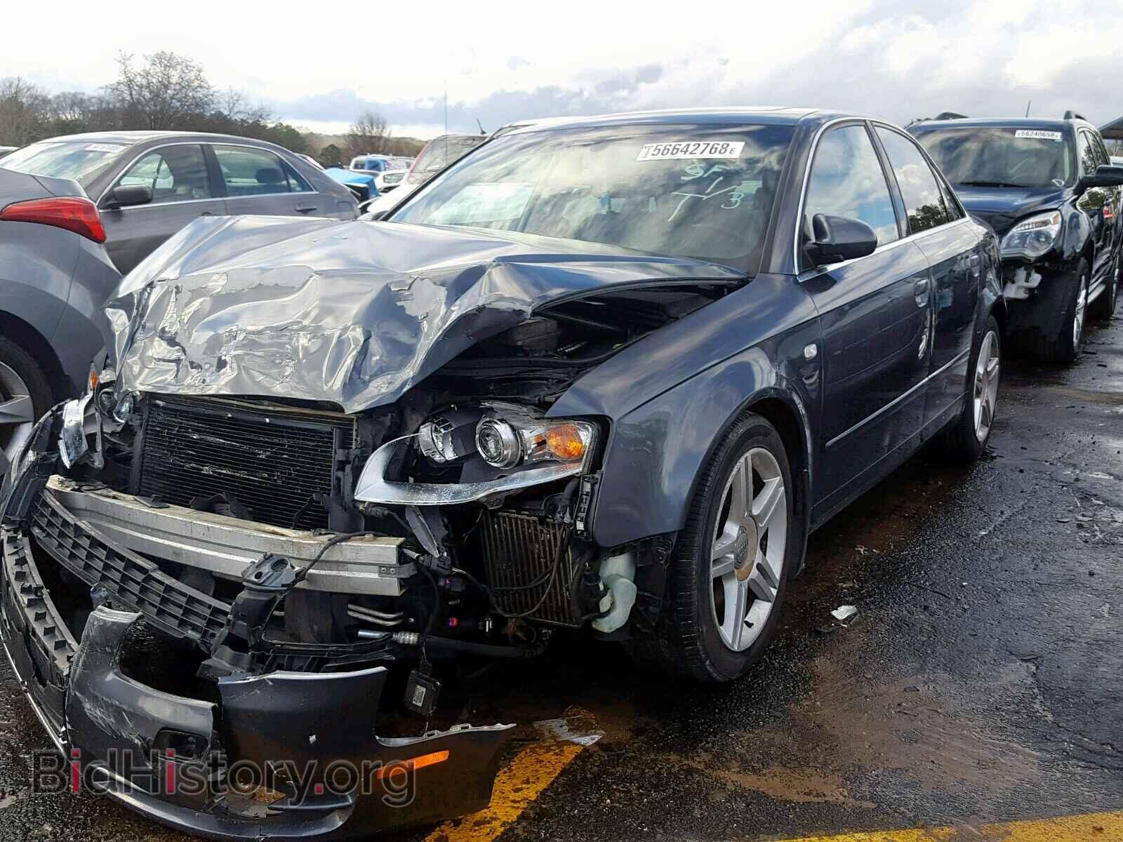 2005 AUDI A4 - VIN: WAUDF68E65A463259 - Фото 2