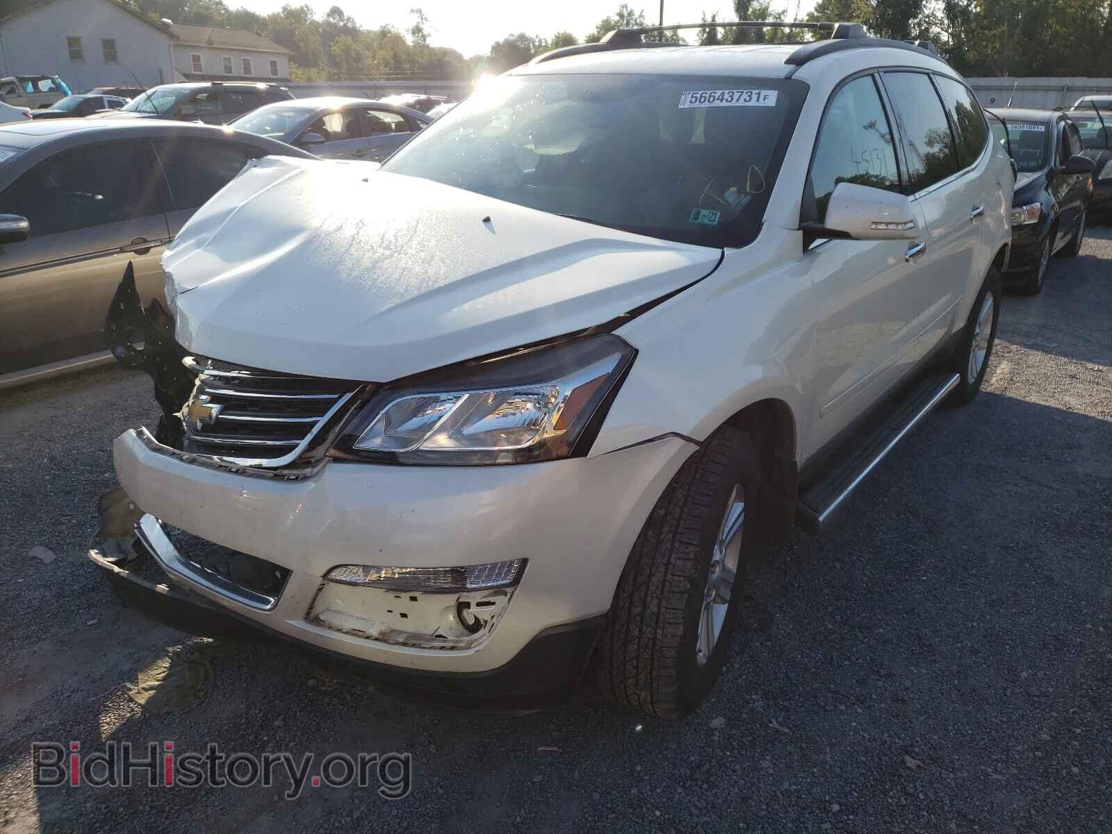 2014 CHEVROLET TRAVERSE - VIN: 1GNKVGKD1EJ342262 - Фото 2