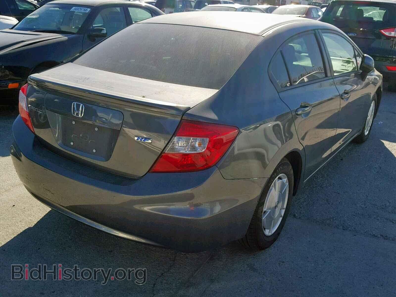 2012 HONDA CIVIC - VIN: 2HGFB2F69CH553095 - Фото 4