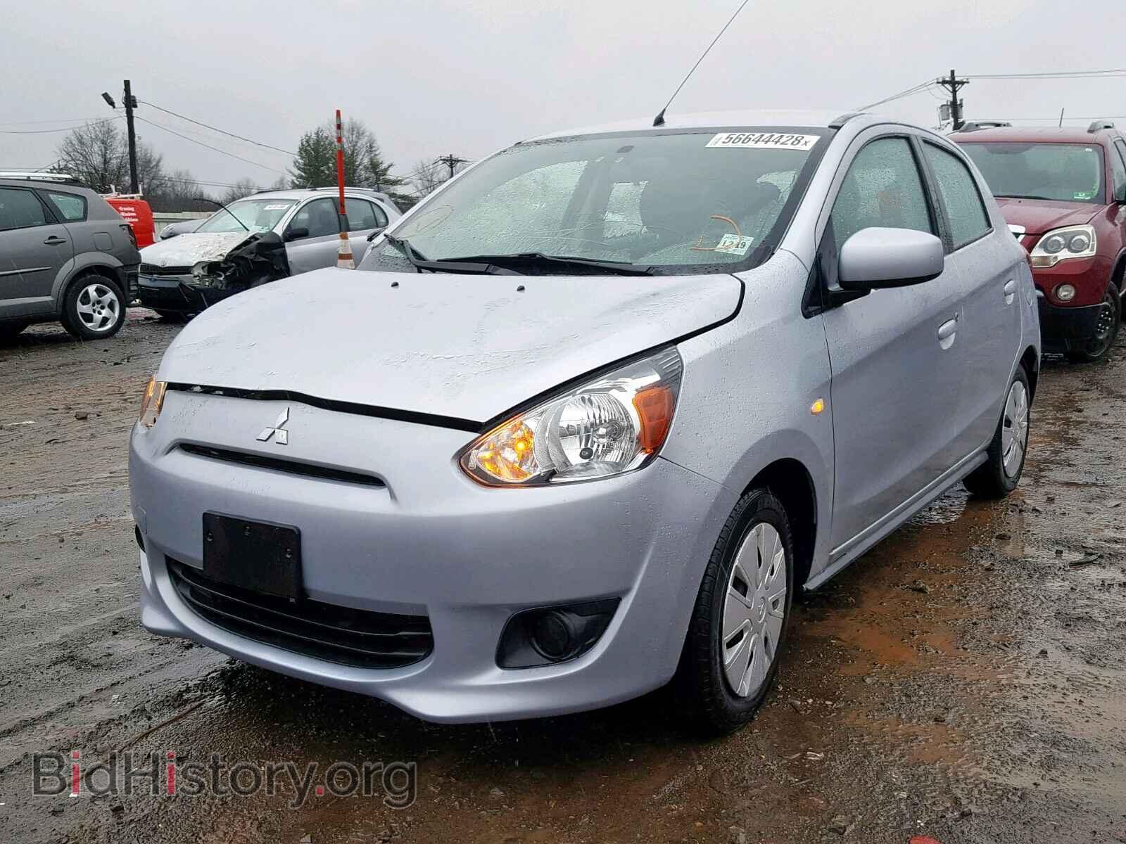 2014 MITSUBISHI MIRAGE - VIN: ML32A3HJ0EH006428 - Фото 2