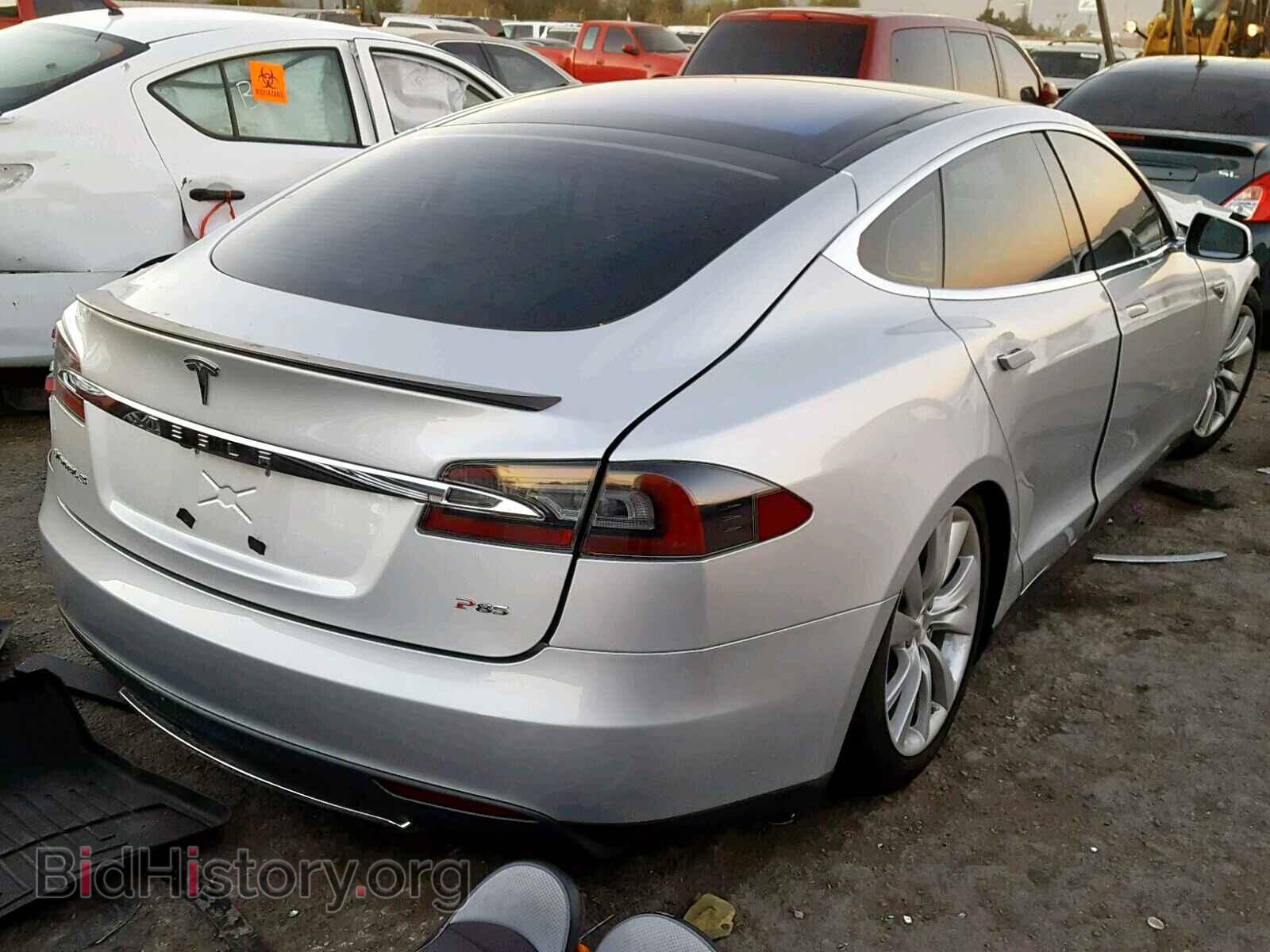 2014 TESLA MODEL S - VIN: 5YJSA1H13EFP39333 - Фото 4