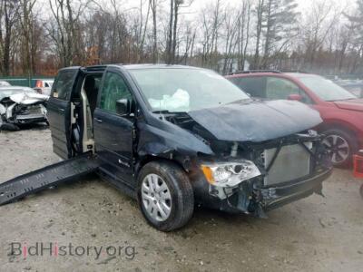 2014 Dodge CARAVAN Grand Cara, синий — VIN 2C4RDGBG5ER140380, Copart