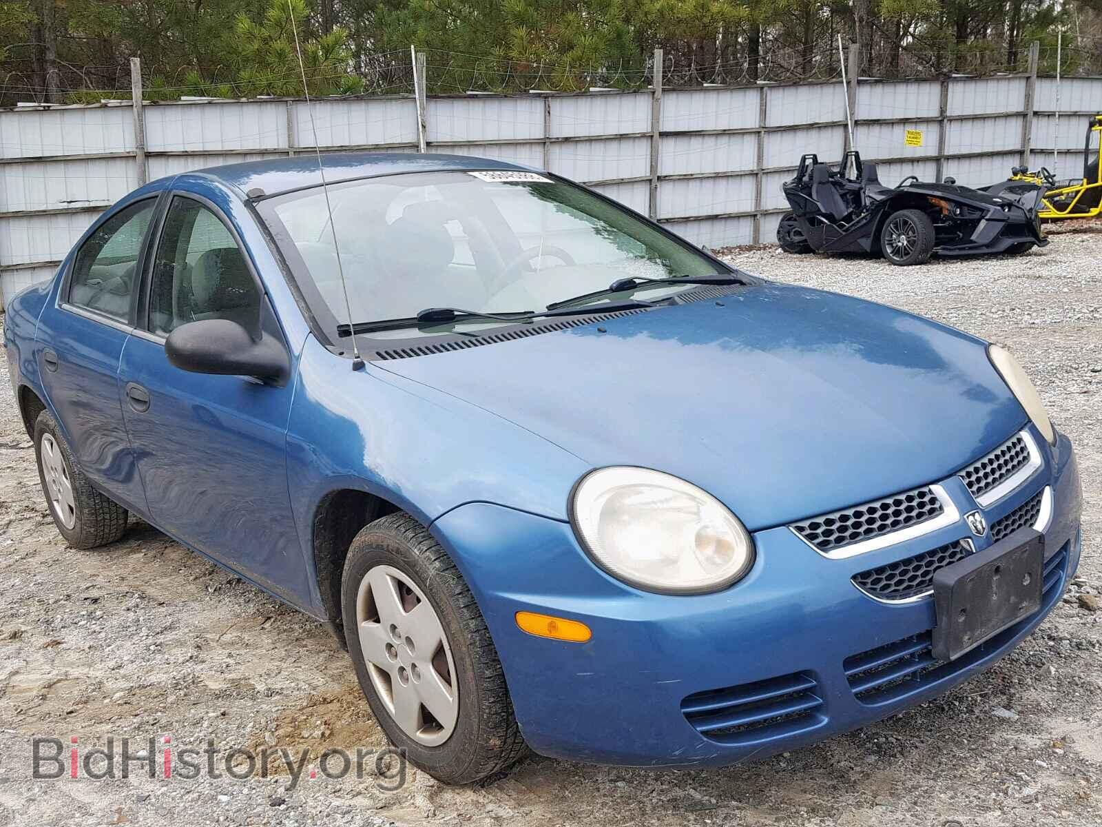 Фотография 1B3ES26C54D503665 - DODGE NEON 2004