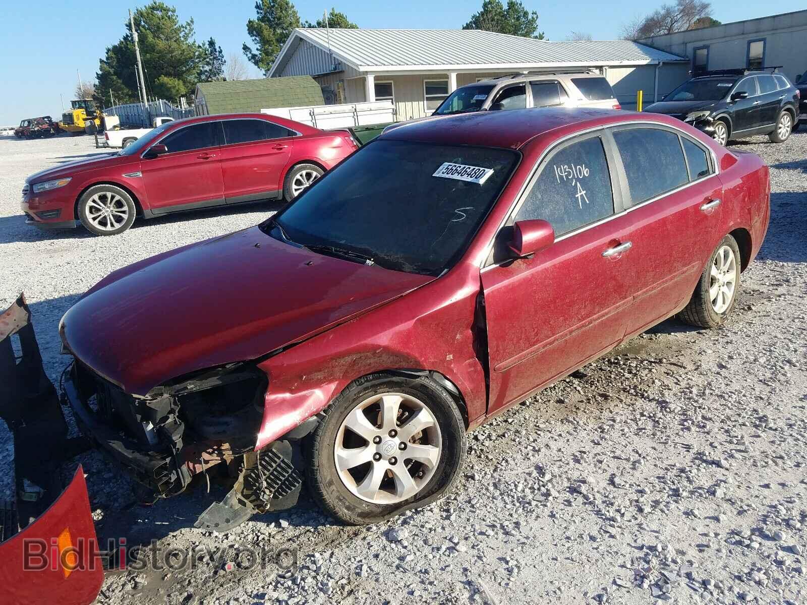 2008 KIA OPTIMA - VIN: KNAGE123785227159 - Фото 2
