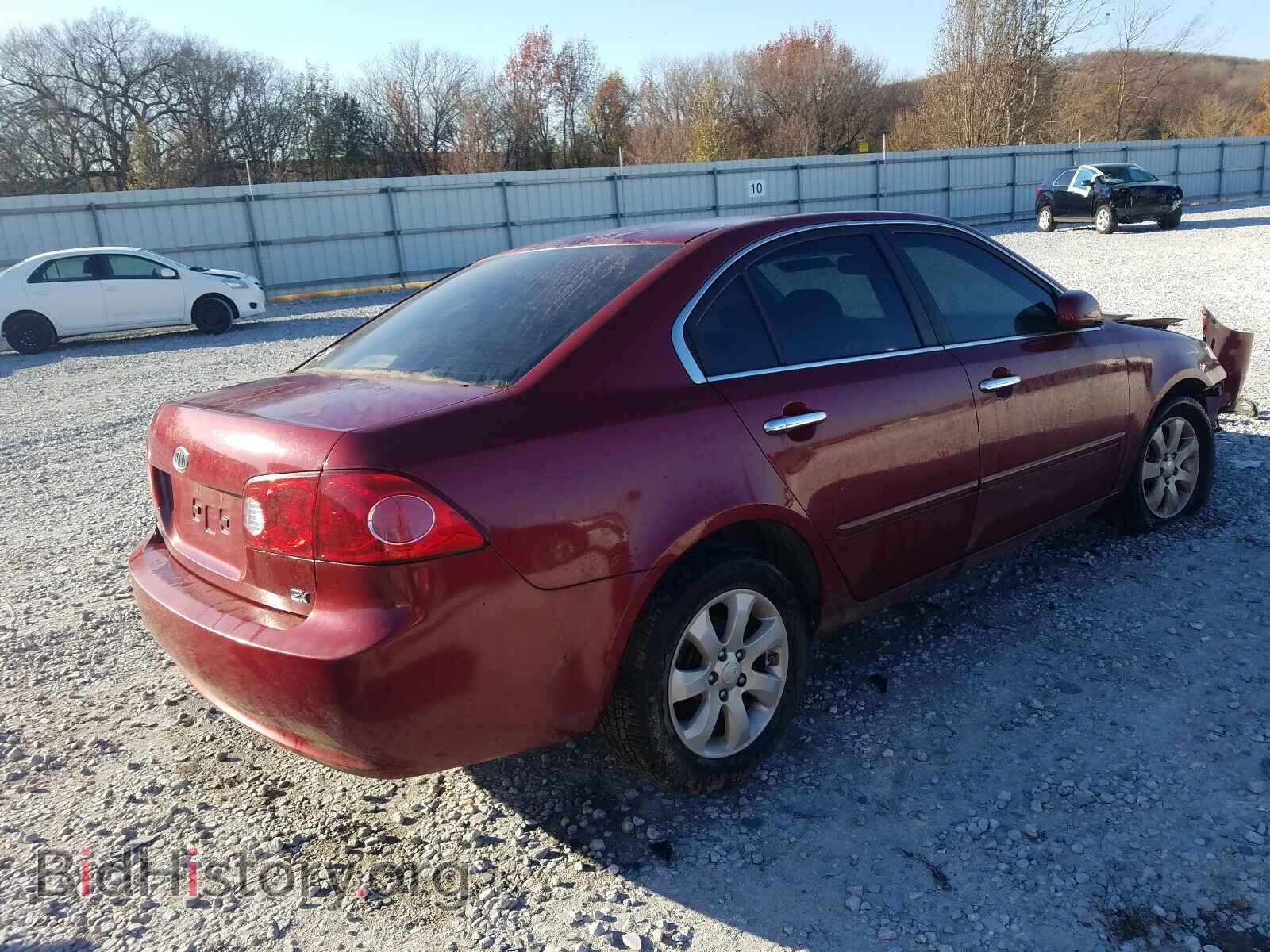 2008 KIA OPTIMA - VIN: KNAGE123785227159 - Фото 4