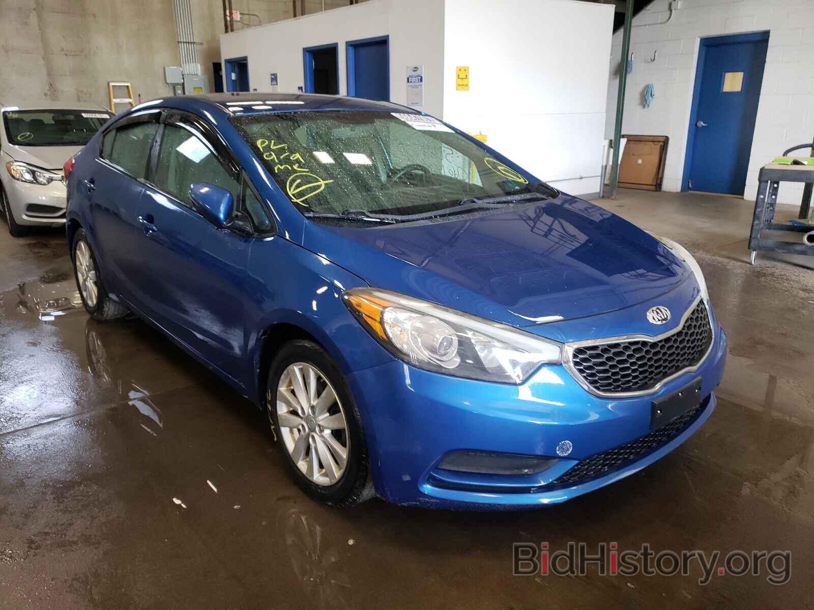 Photo KNAFX4A67E5127240 - KIA FORTE 2014