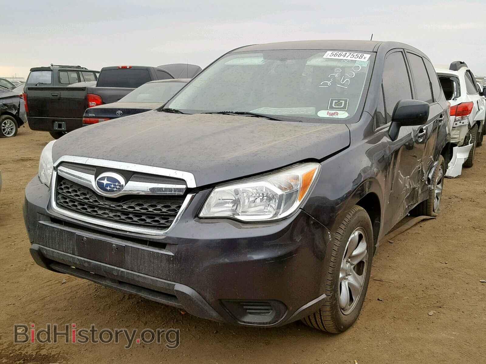 2014 SUBARU FORESTER - VIN: JF2SJAAC0EH441500 - Фото 2